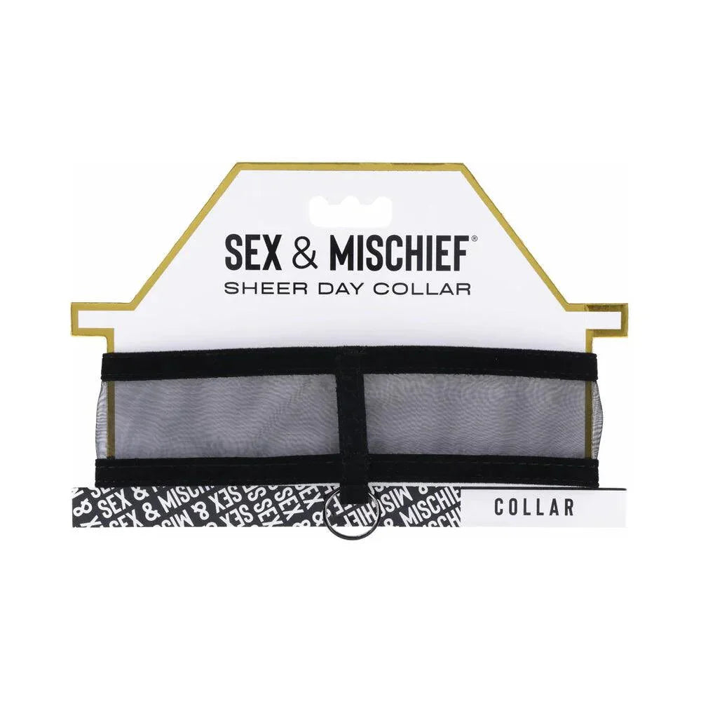 Sportsheets Sex & Mischief Sheer Day Collar - Buy At Luxury Toy X - Free 3-Day Shipping