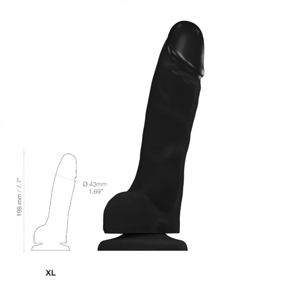 Strap-On-Me Double Dong Realistic Dildo Snaky Metallic Color - Buy At Luxury Toy X - Free 3-Day Shipping