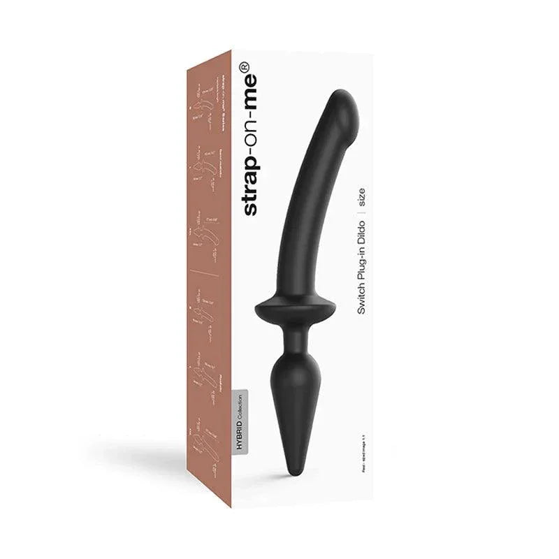 Strap-On-Me Hybrid Collection Switch Plug-In Dual-Ended Dildo & Plug - Strap-On-Me Hybrid Collection Switch Plug-In Dual-Ended Dildo & Plug -