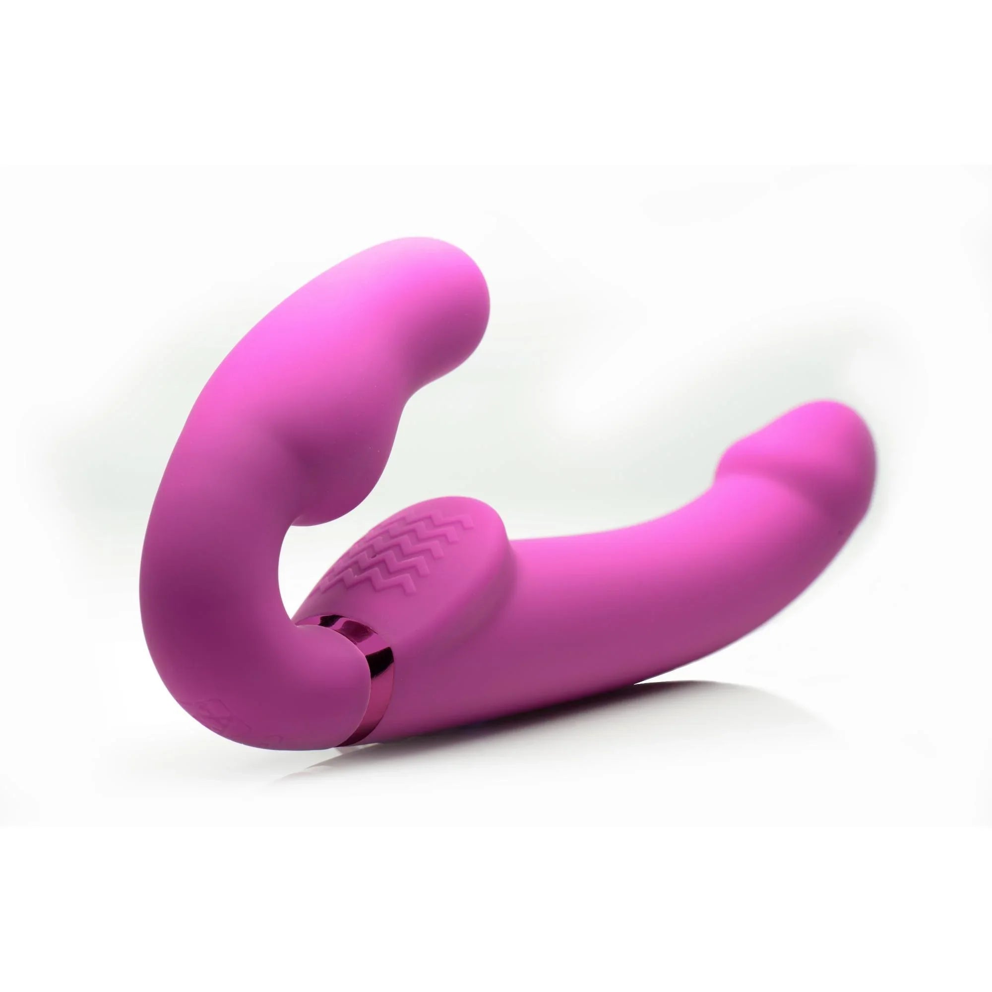 Strap U 10x Evoke Ergo Fit Inflatable & Vibrating Silicone Strapless Strap-on - Buy At Luxury Toy X - Free 3-Day Shipping