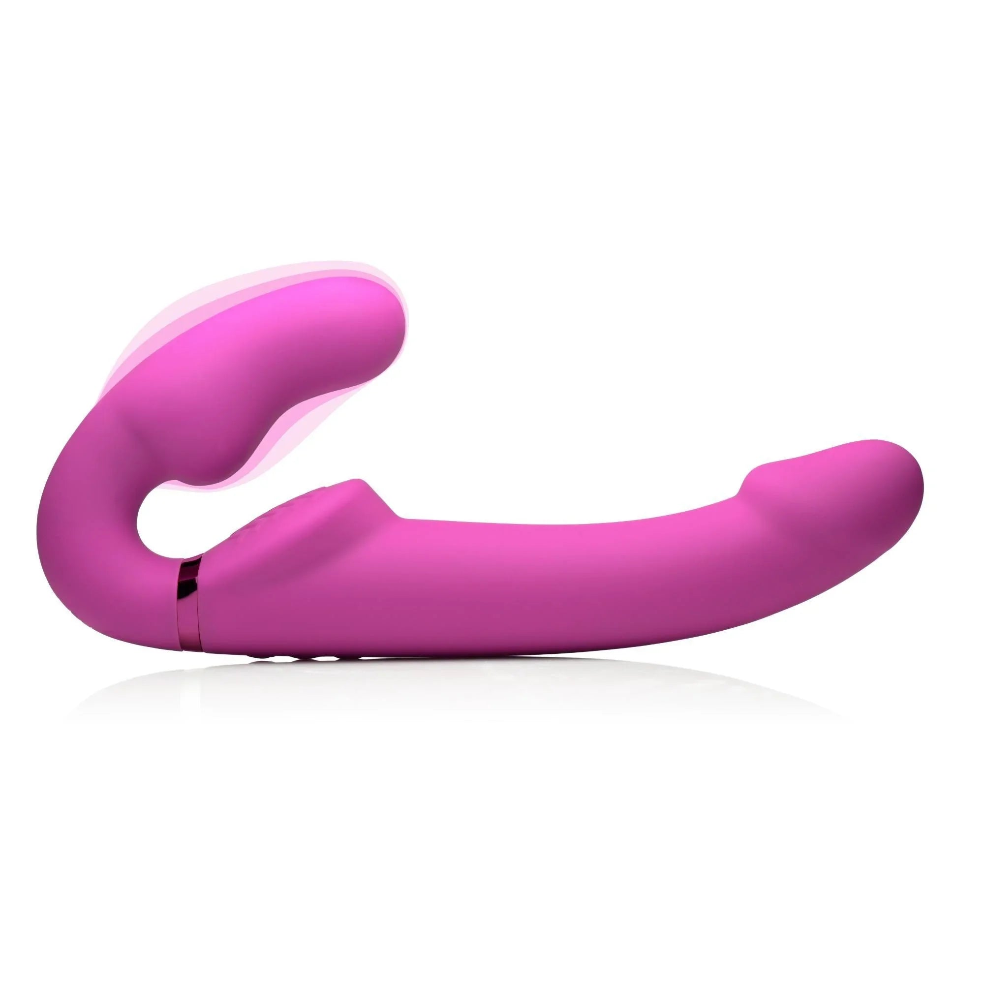 Strap U 10x Evoke Ergo Fit Inflatable & Vibrating Silicone Strapless Strap-on - Buy At Luxury Toy X - Free 3-Day Shipping