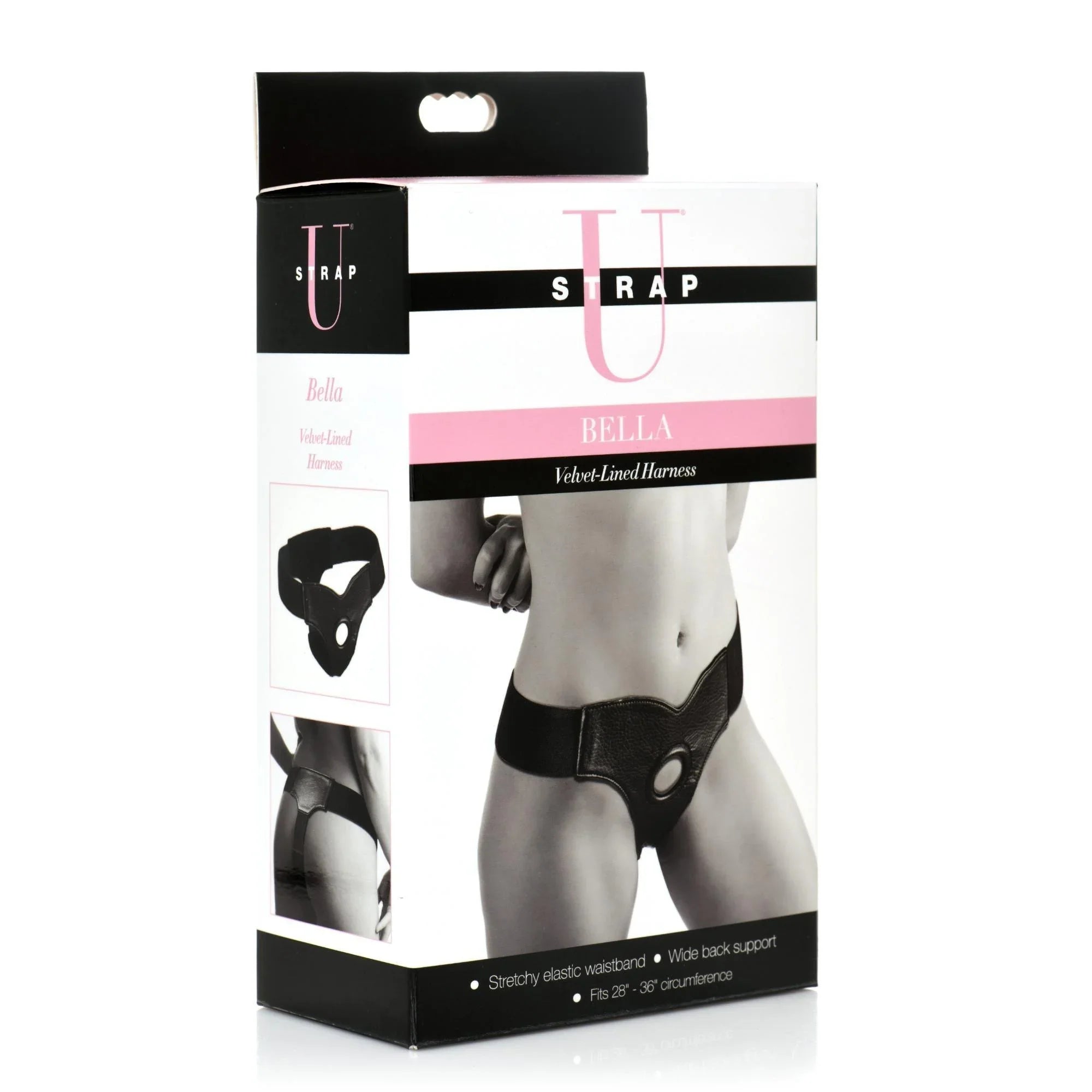 Strap U Bella Adjustable Velvet Lined Strap On Harness - Buy At Luxury Toy X - Free 3-Day Shipping