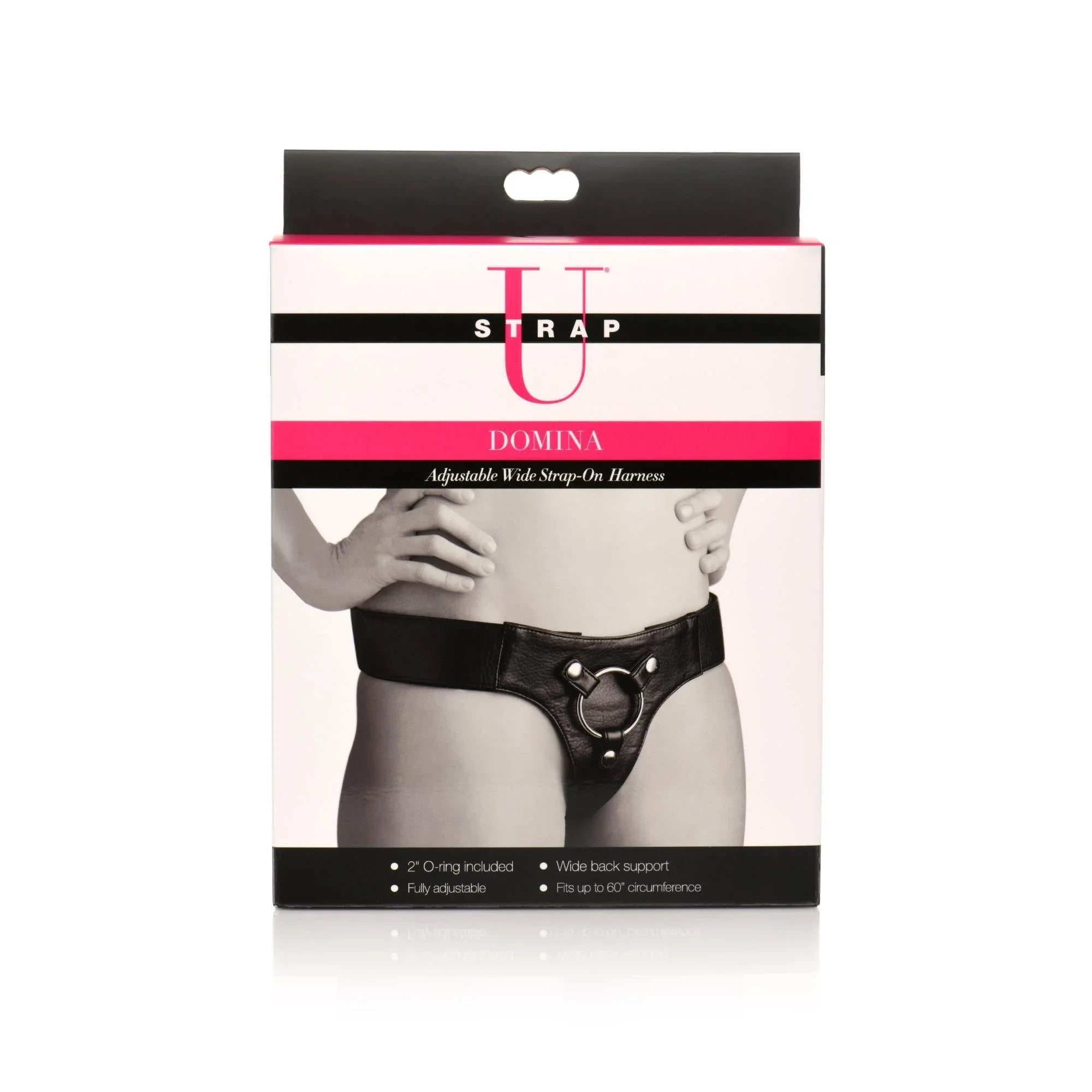 Strap U Domina Adjustable Wide Band Strap On Harness - Buy At Luxury Toy X - Free 3-Day Shipping