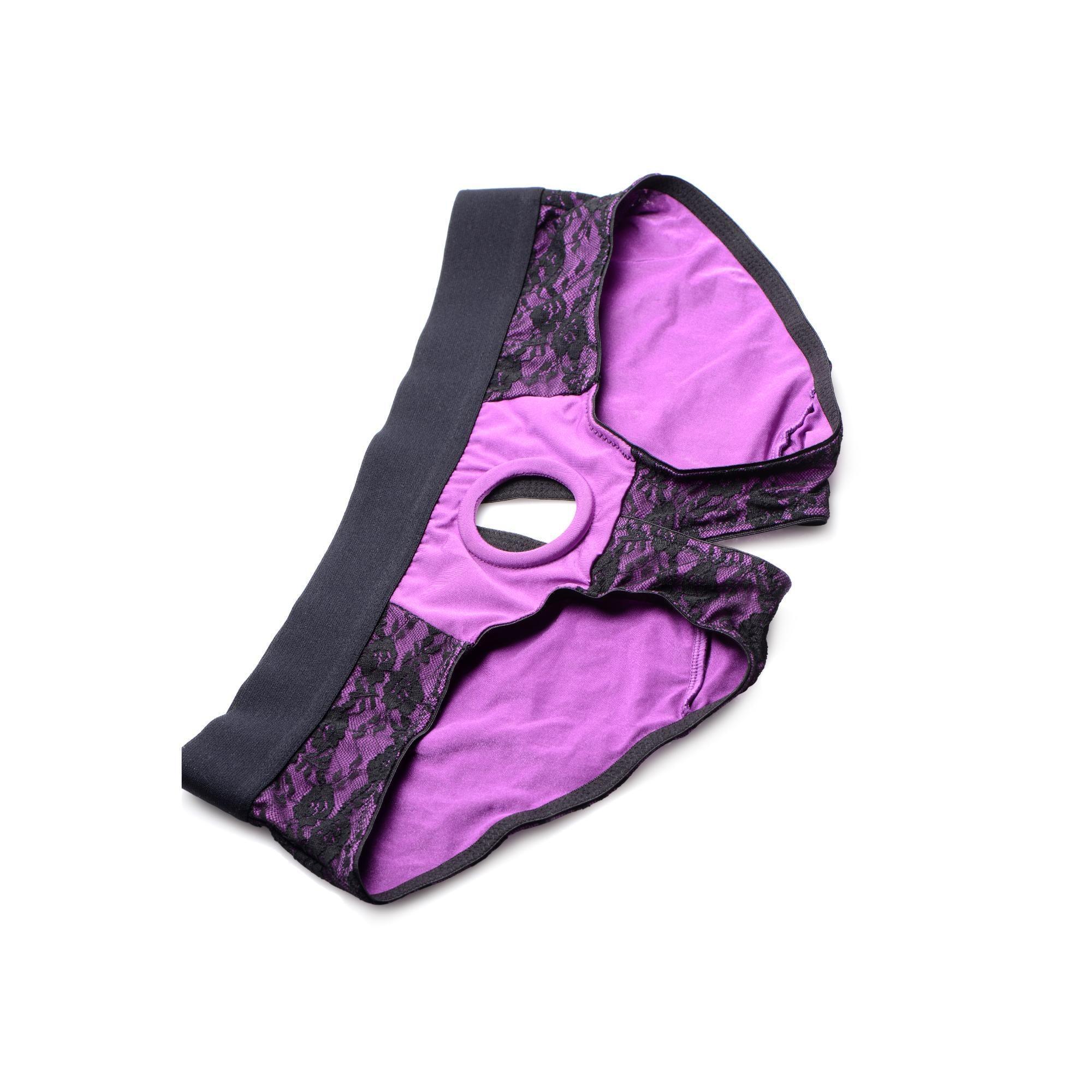 Strap U Lace Envy Crotchless Panty Harness - Buy At Luxury Toy X - Free 3-Day Shipping