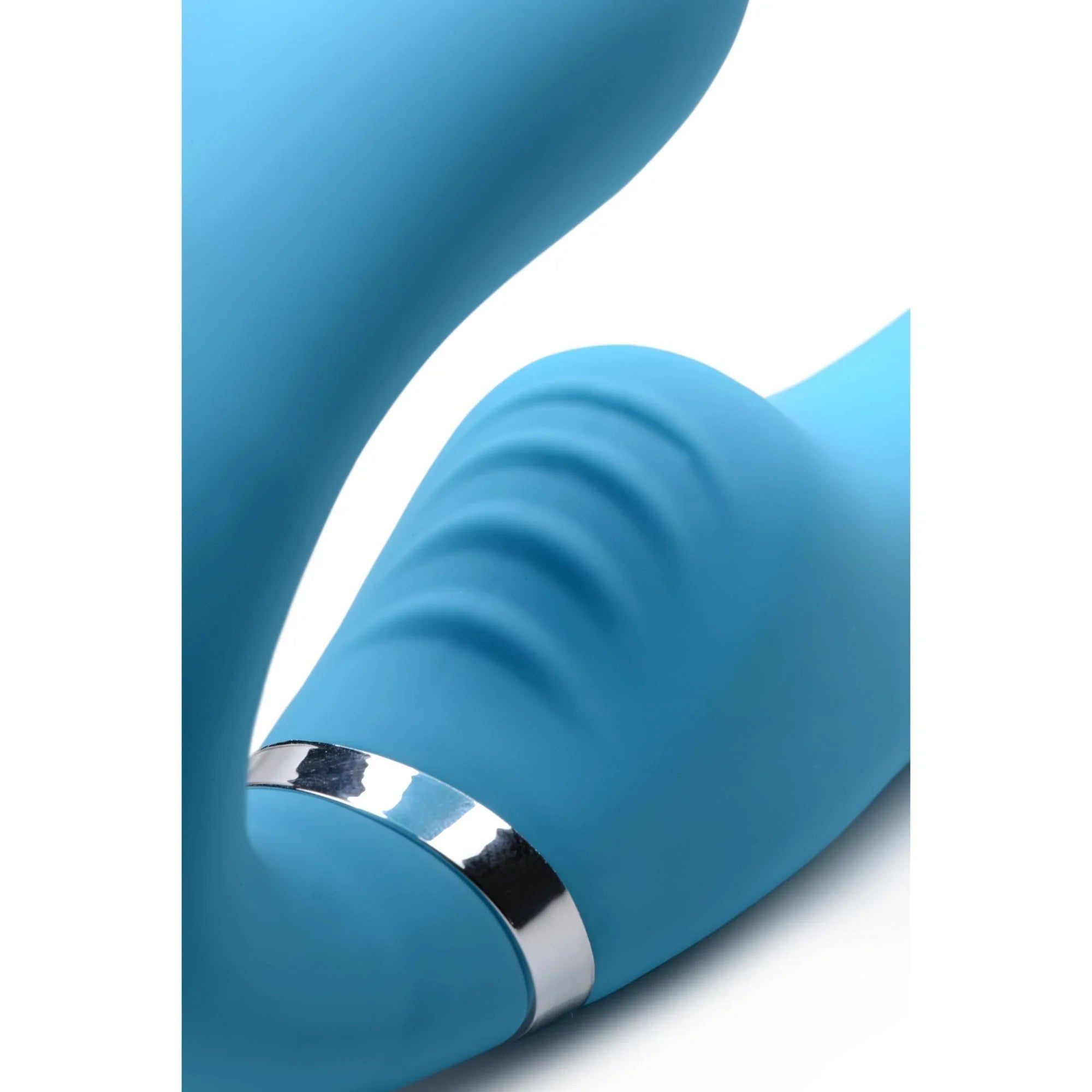 Strap U Mighty Rider 10X Vibrating Silicone Strapless Strap-On - Buy At Luxury Toy X - Free 3-Day Shipping