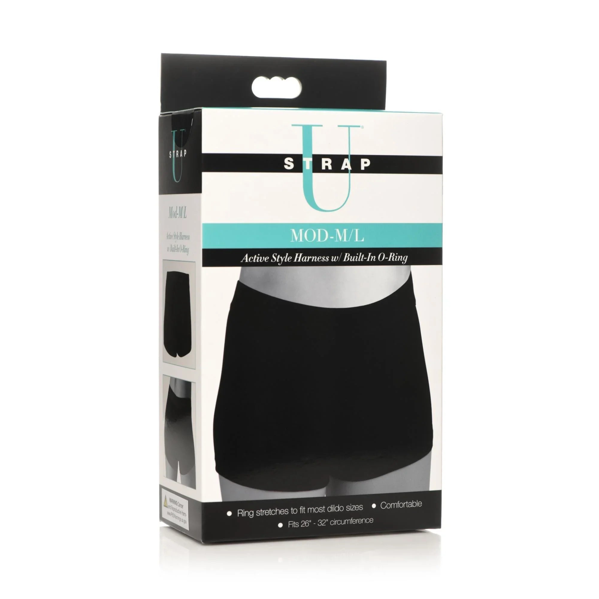 Strap U Mod Active Style Harness + Built In O Ring - Buy At Luxury Toy X - Free 3-Day Shipping