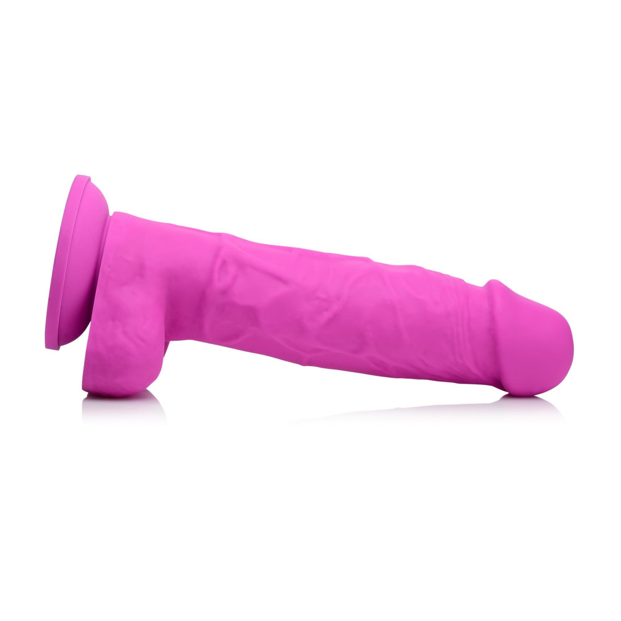 Strap U Power Pecker 7" Silicone Dildo with Balls - Buy At Luxury Toy X - Free 3-Day Shipping