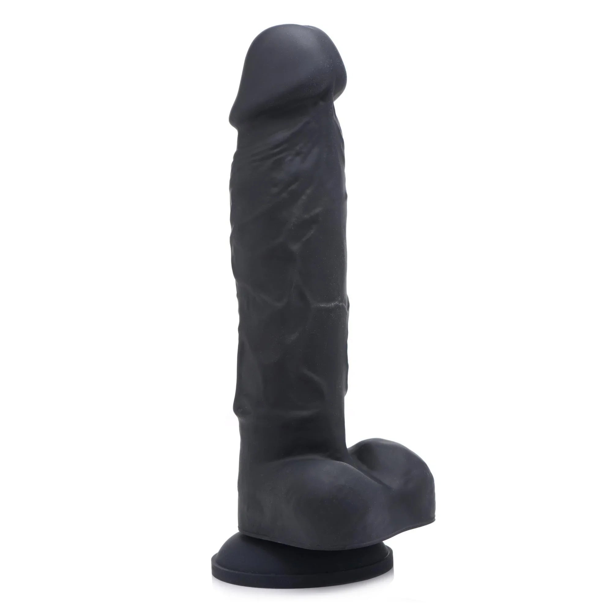 Strap U Power Pecker 7" Silicone Dildo with Balls - Buy At Luxury Toy X - Free 3-Day Shipping