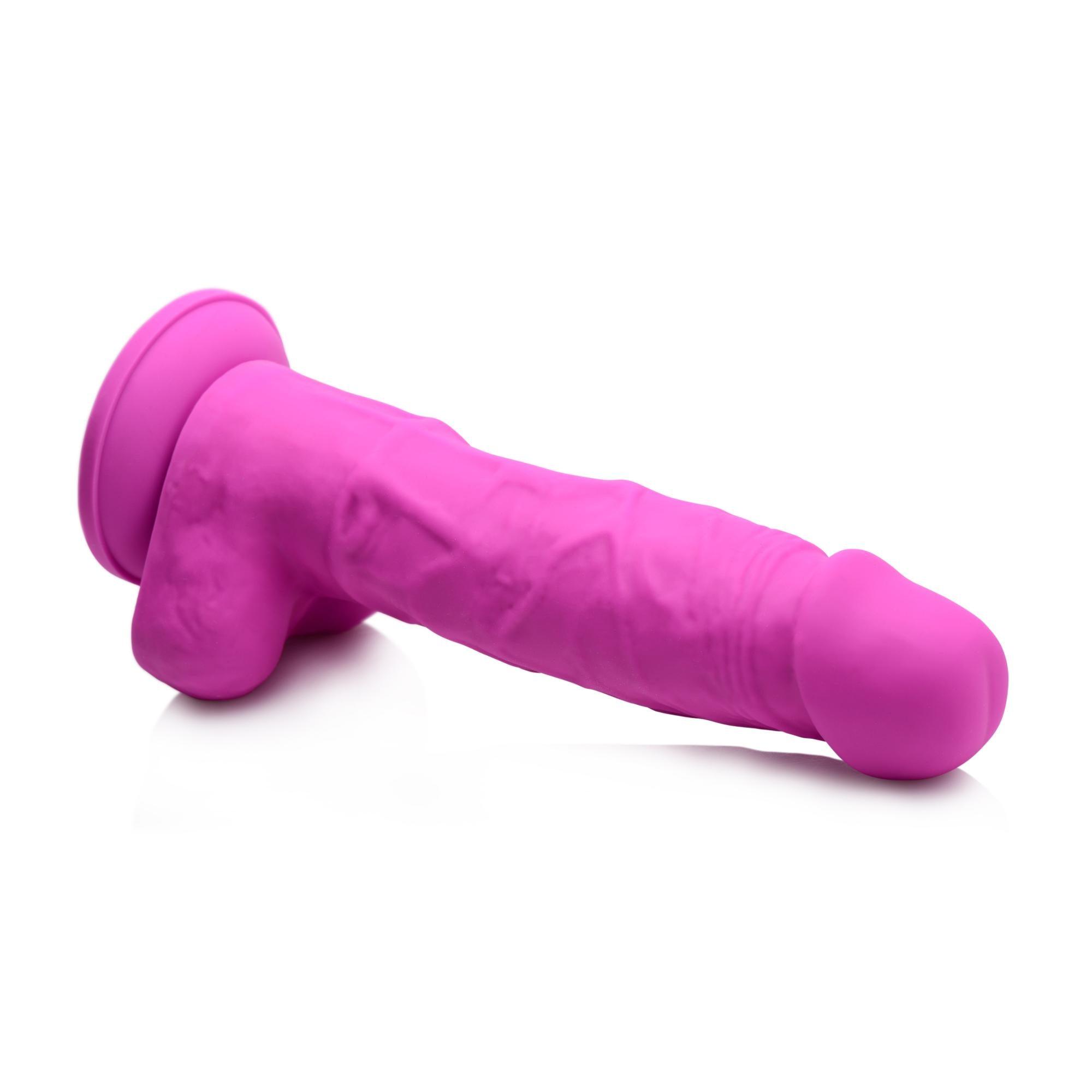 Strap U Power Pecker 7" Silicone Dildo with Balls - Buy At Luxury Toy X - Free 3-Day Shipping