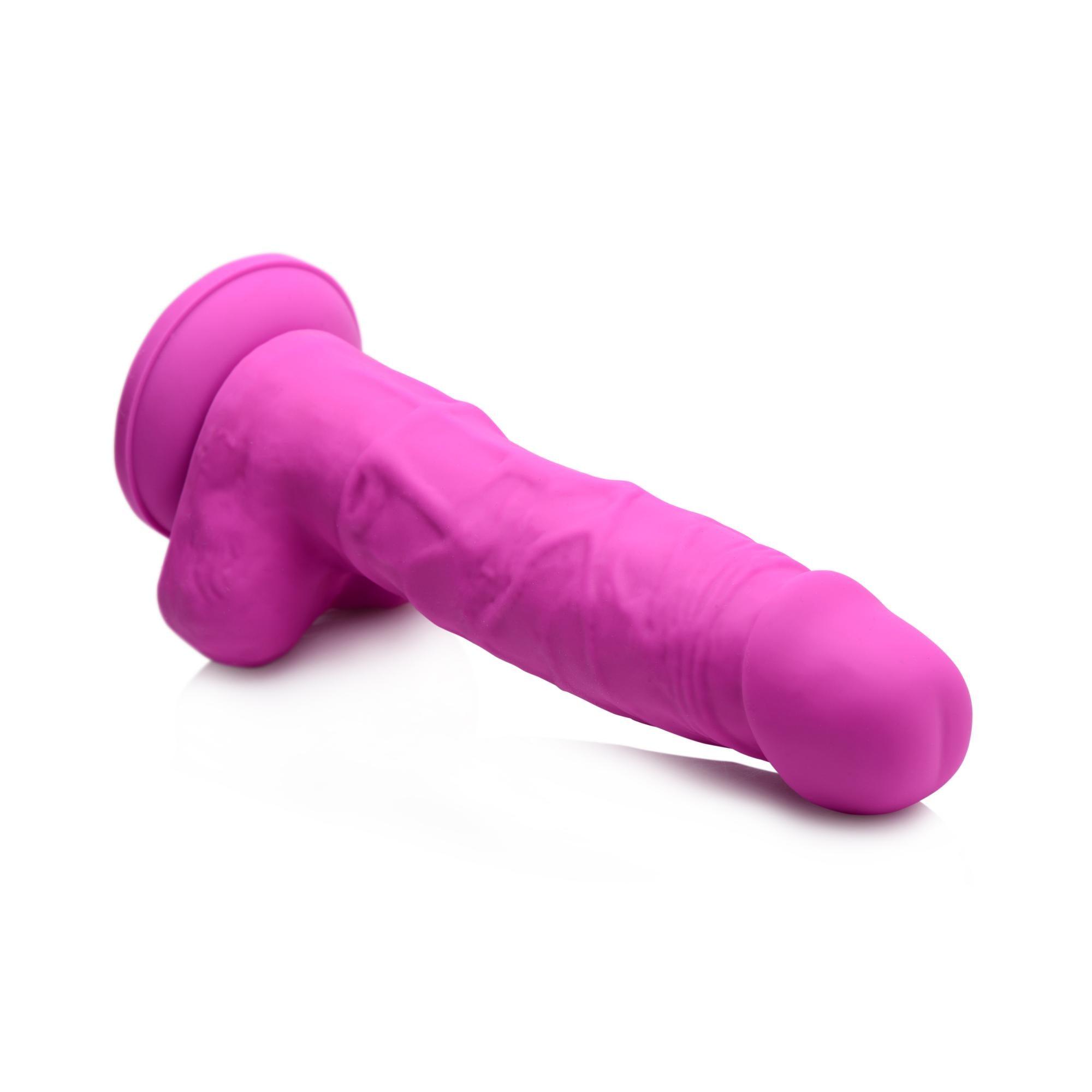 Strap U Power Pecker 7" Silicone Dildo with Balls - Buy At Luxury Toy X - Free 3-Day Shipping