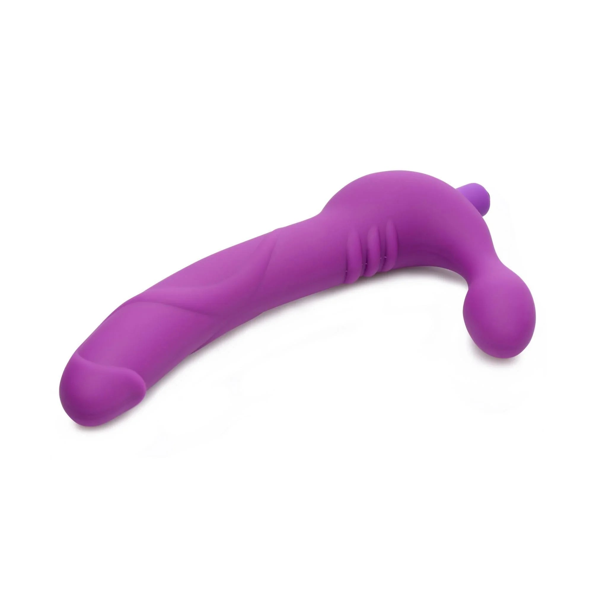 Strap U Royal Revolver Vibrating Strapless Silicone Strap On Dildo - Buy At Luxury Toy X - Free 3-Day Shipping
