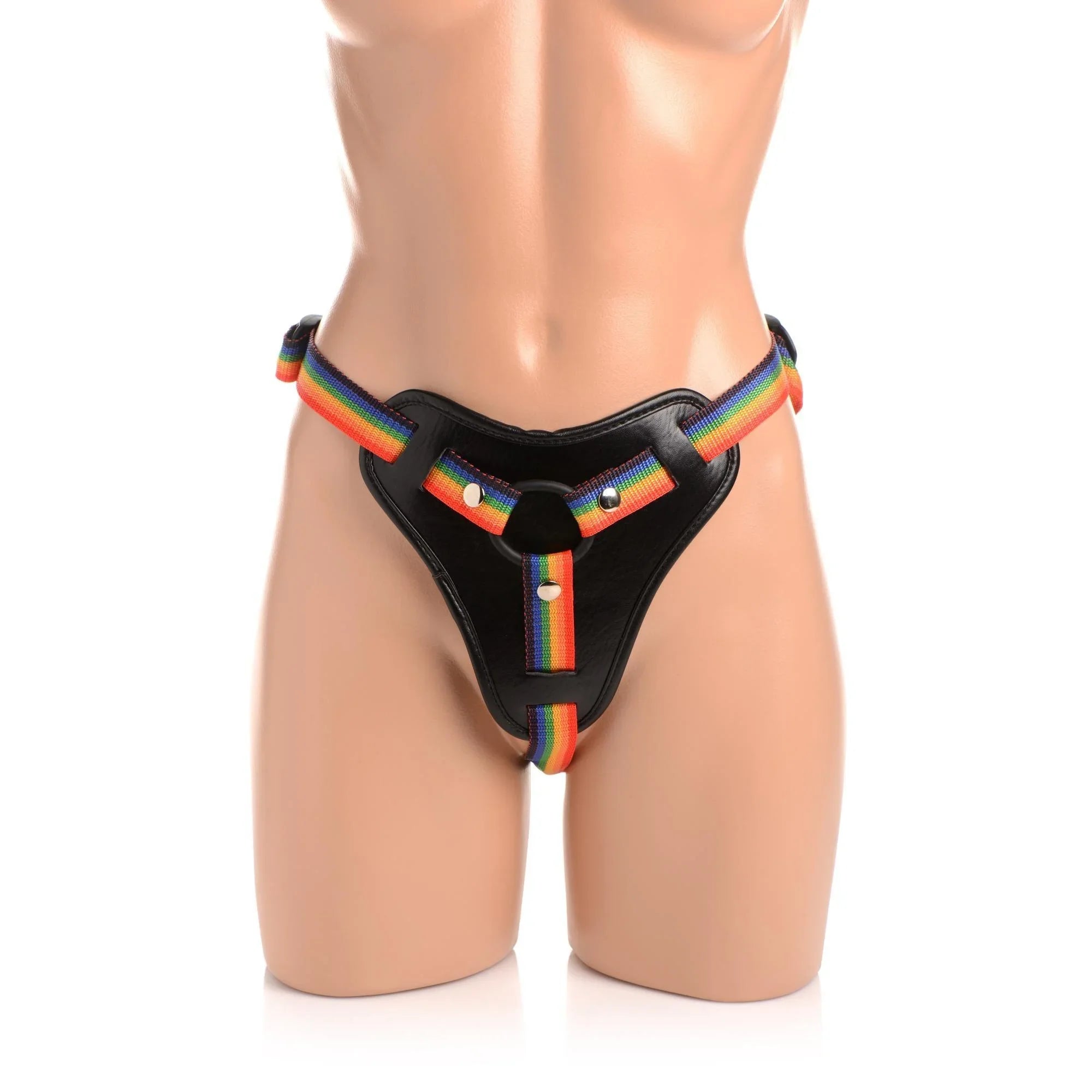 Strap U Take the Rainbow Universal Rainbow Harness - Buy At Luxury Toy X - Free 3-Day Shipping