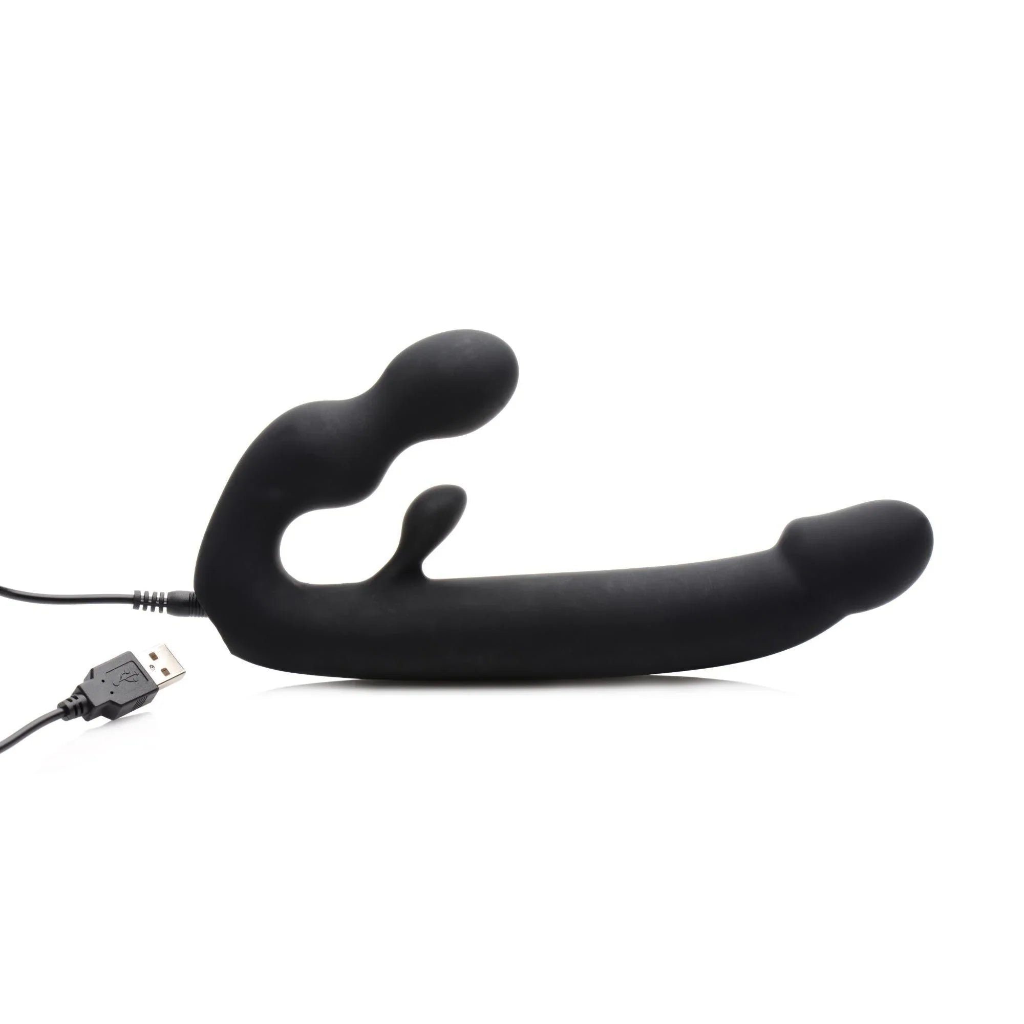 Strap U Tri-Volver Rechargeable Strapless Strap On - Buy At Luxury Toy X - Free 3-Day Shipping