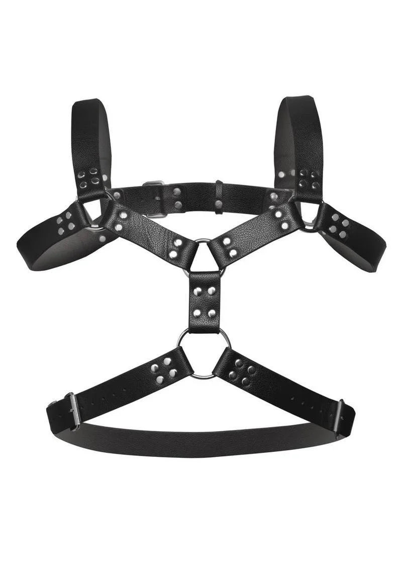 Strict 6 O-Ring Chest Harness - Buy At Luxury Toy X - Free 3-Day Shipping