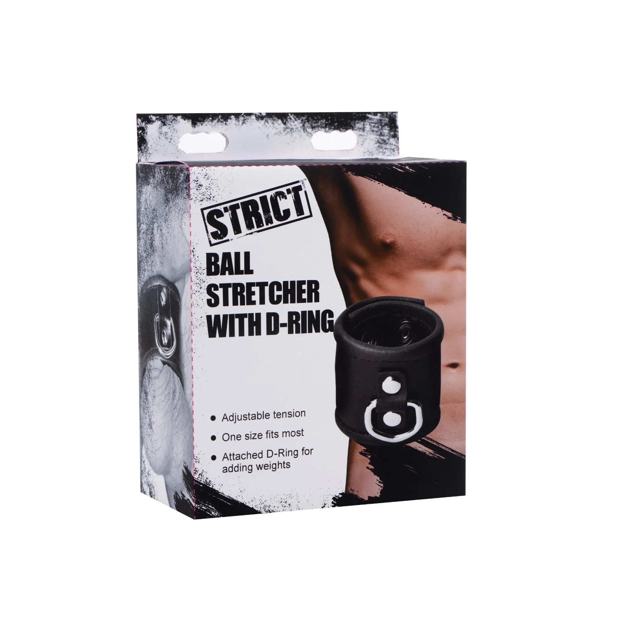 STRICT Ball Stretcher with D-Ring - Buy At Luxury Toy X - Free 3-Day Shipping
