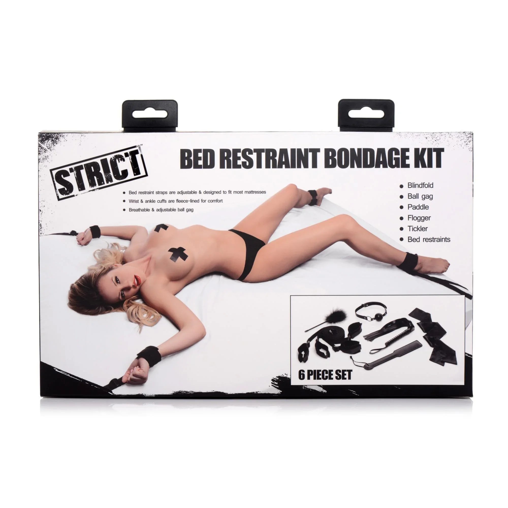 STRICT Bed Restraint Bondage Kit - Buy At Luxury Toy X - Free 3-Day Shipping