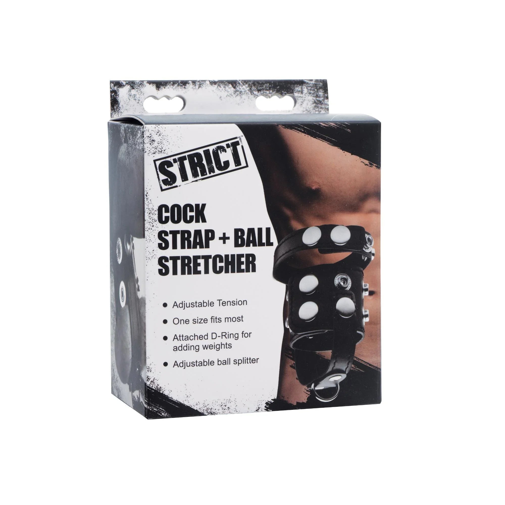 STRICT Cock Strap and Ball Stretcher - Buy At Luxury Toy X - Free 3-Day Shipping