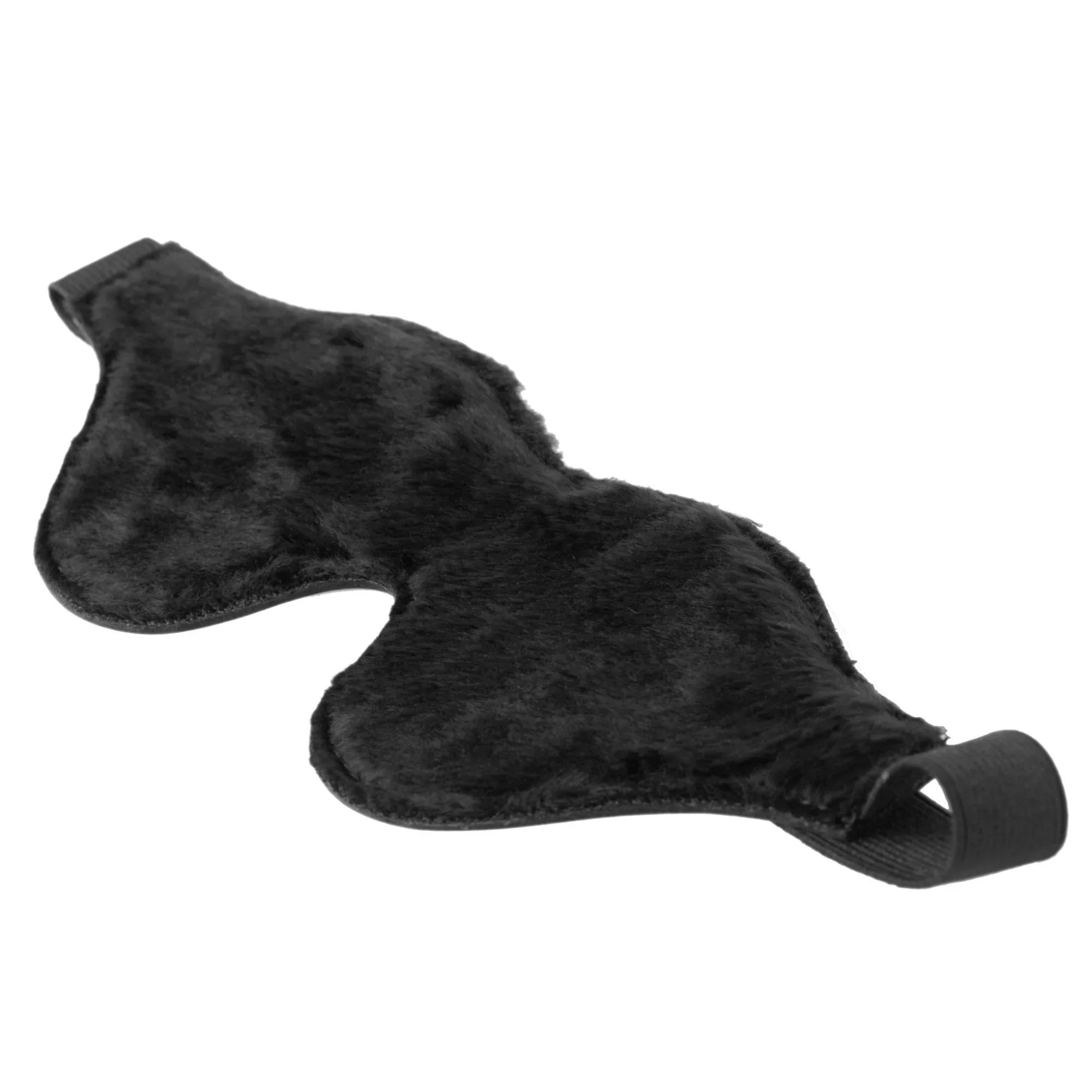 Strict Leather Black Fleece Lined Blindfold - Buy At Luxury Toy X - Free 3-Day Shipping