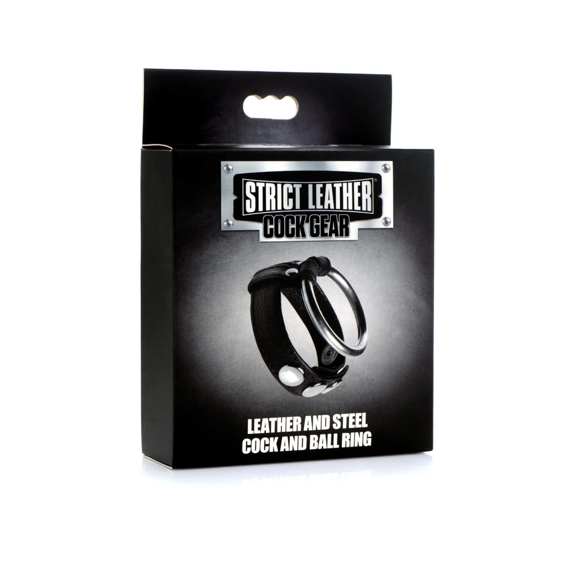 Strict Leather Cock Gear Leather and Steel Cock & Ball Ring - Buy At Luxury Toy X - Free 3-Day Shipping