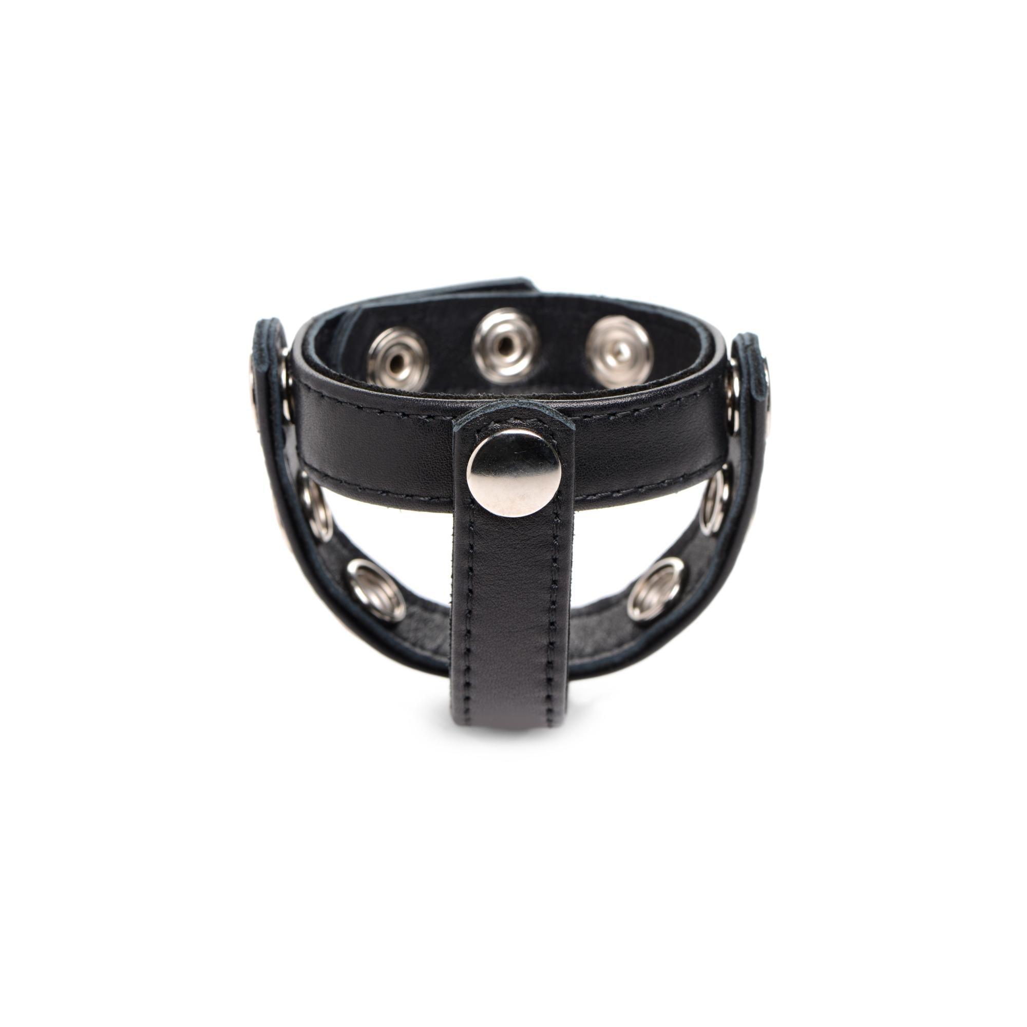 Strict Leather Cock Gear Leather Snap-On Harness - Buy At Luxury Toy X - Free 3-Day Shipping