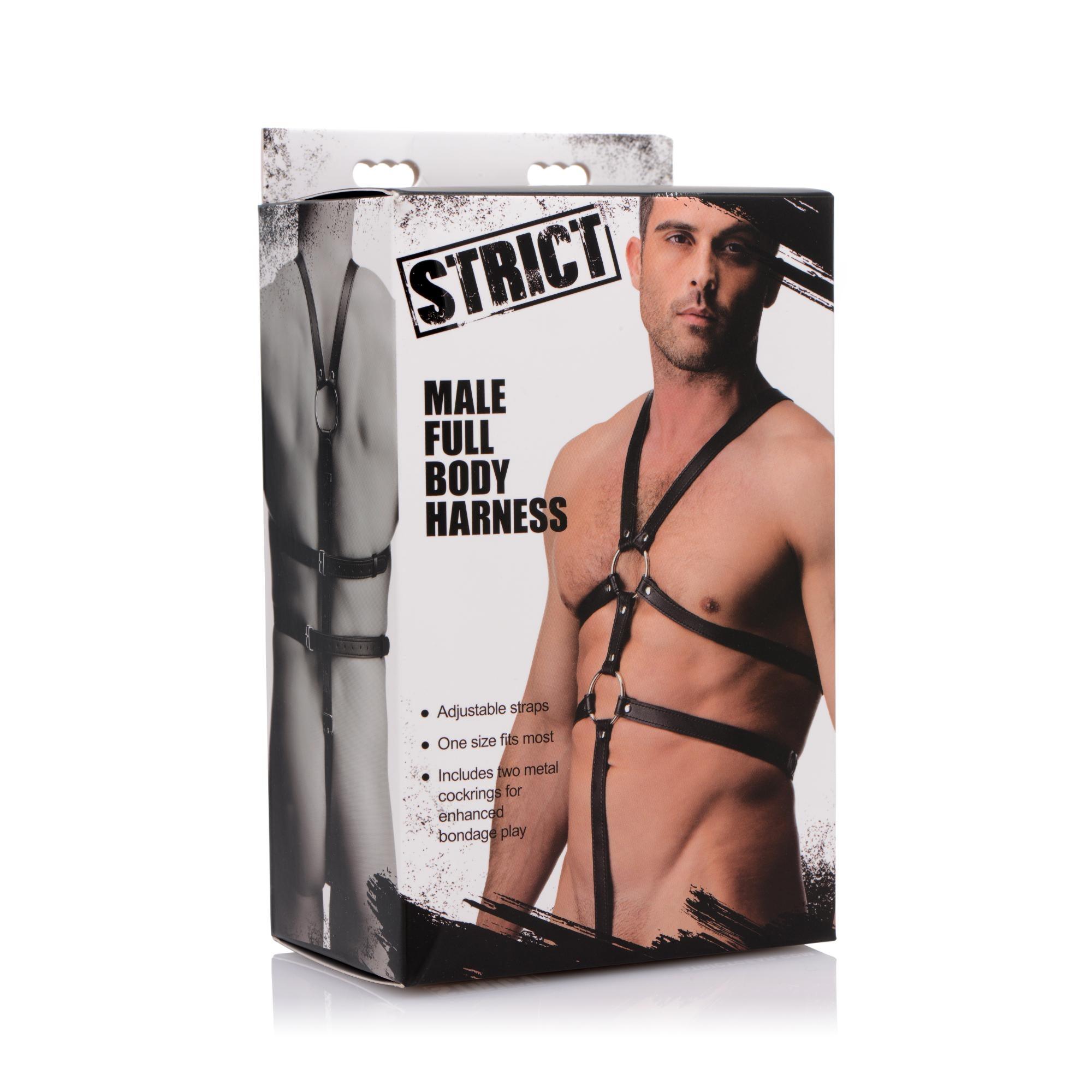 STRICT Male Body Harness - Buy At Luxury Toy X - Free 3-Day Shipping