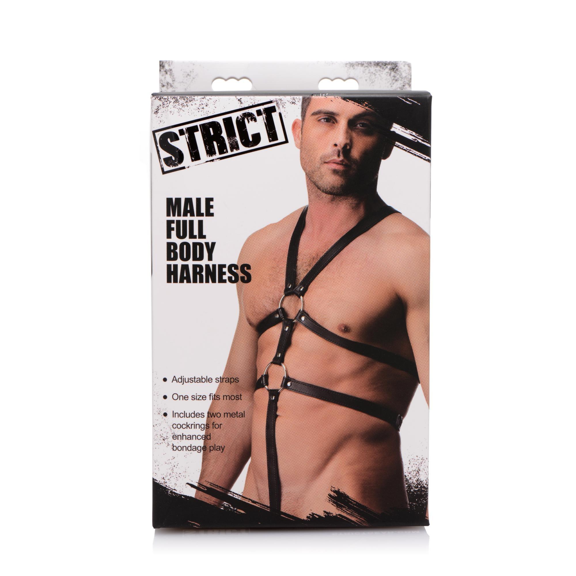 STRICT Male Body Harness - Buy At Luxury Toy X - Free 3-Day Shipping