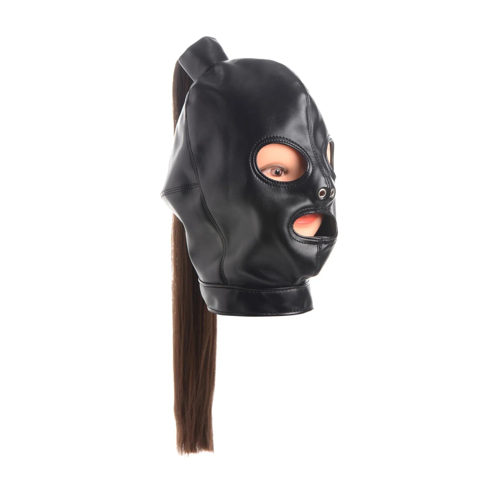 STRICT Ponytail Bondage Hood - Buy At Luxury Toy X - Free 3-Day Shipping