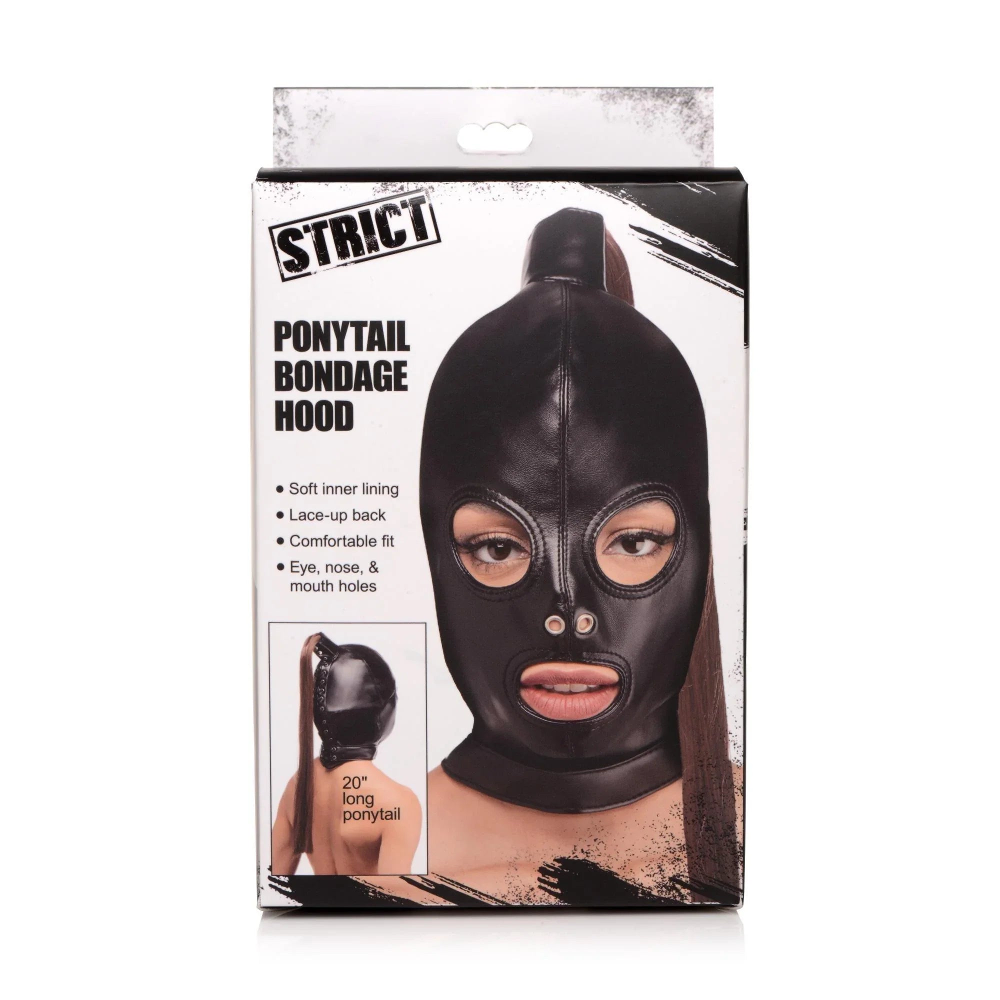 STRICT Ponytail Bondage Hood - Buy At Luxury Toy X - Free 3-Day Shipping