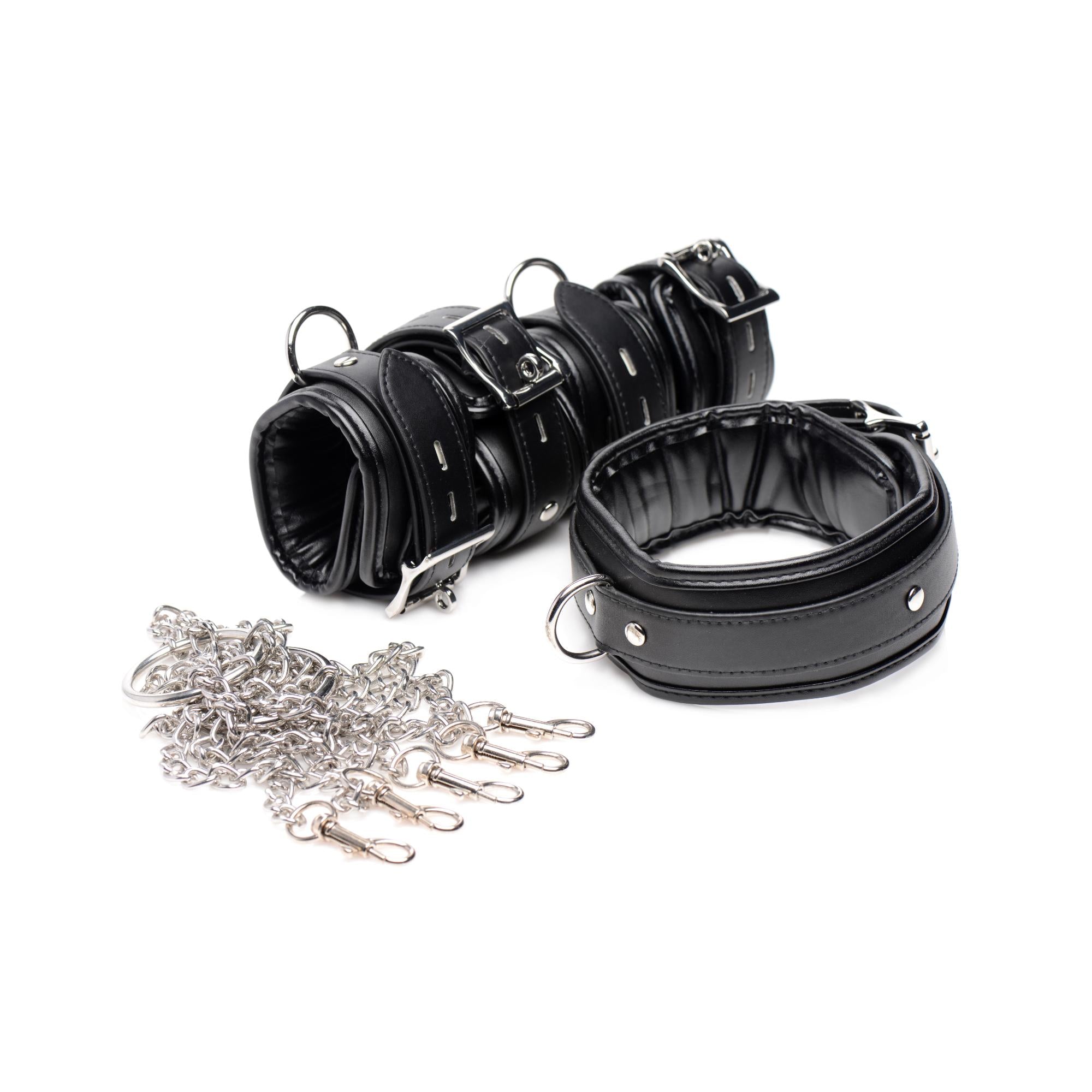 STRICT Slave Bondage Shackle Set - Buy At Luxury Toy X - Free 3-Day Shipping