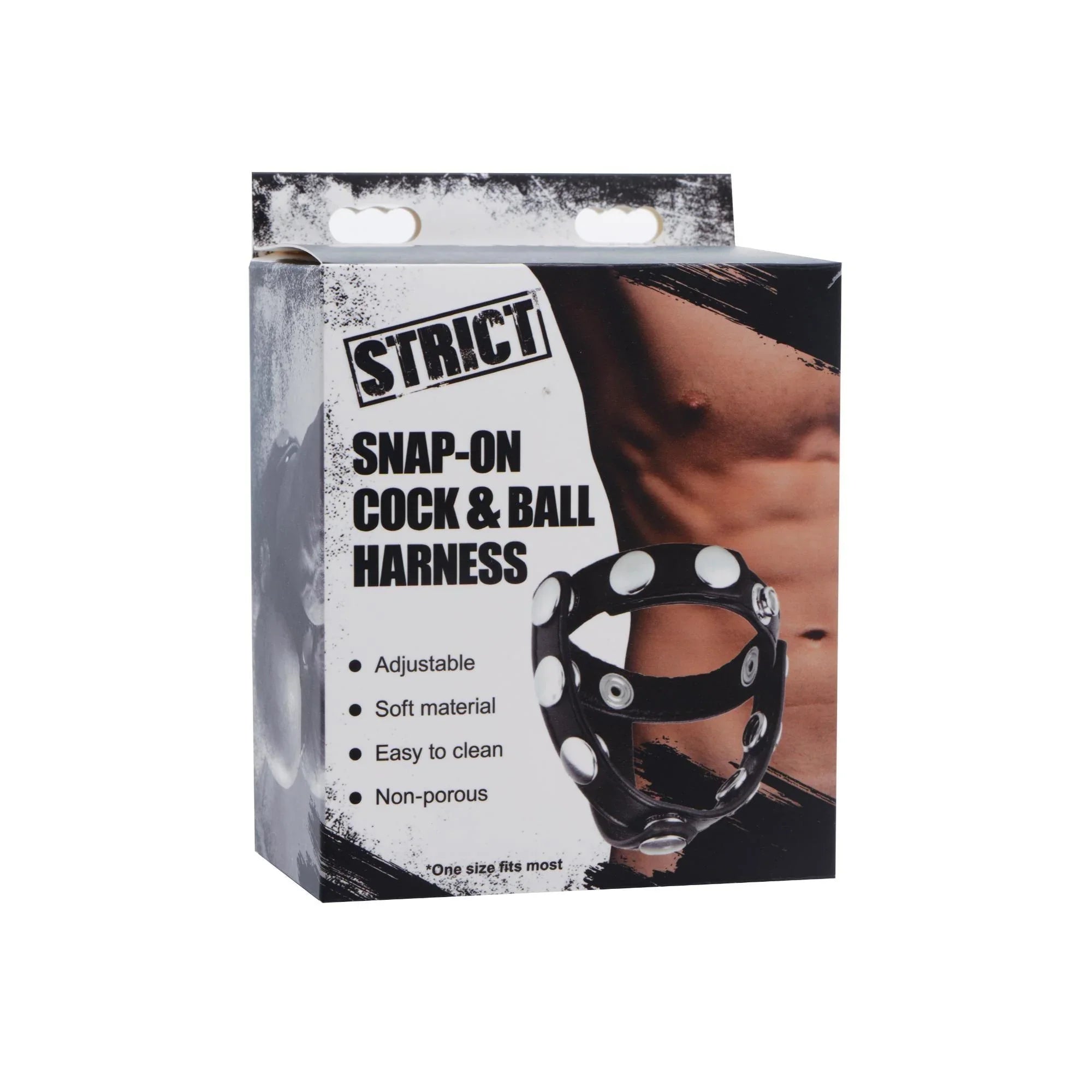 STRICT Snap-On Cock and Ball Harness - Buy At Luxury Toy X - Free 3-Day Shipping