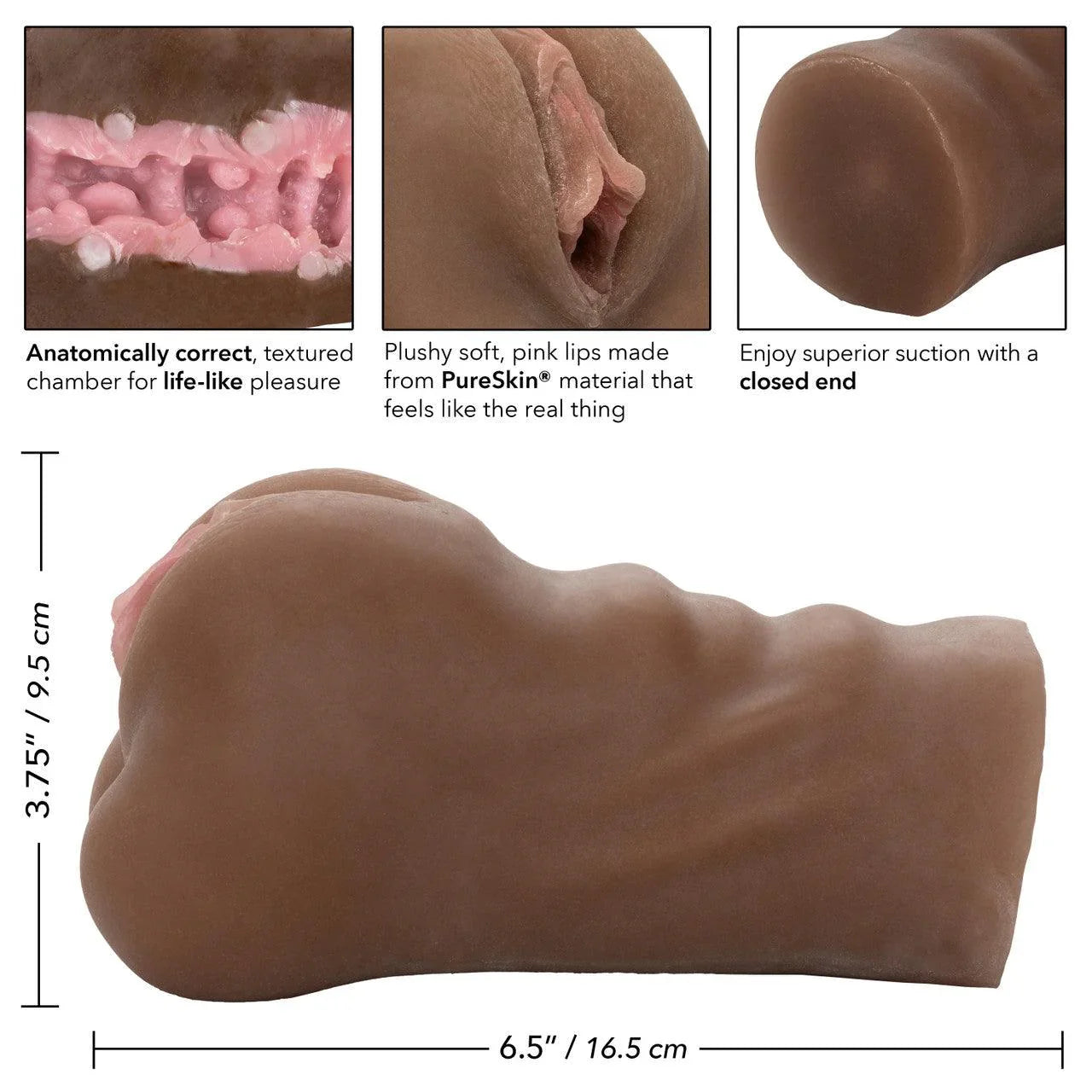 Stroke It Realistic Stroker - Pussy - Buy At Luxury Toy X - Free 3-Day Shipping