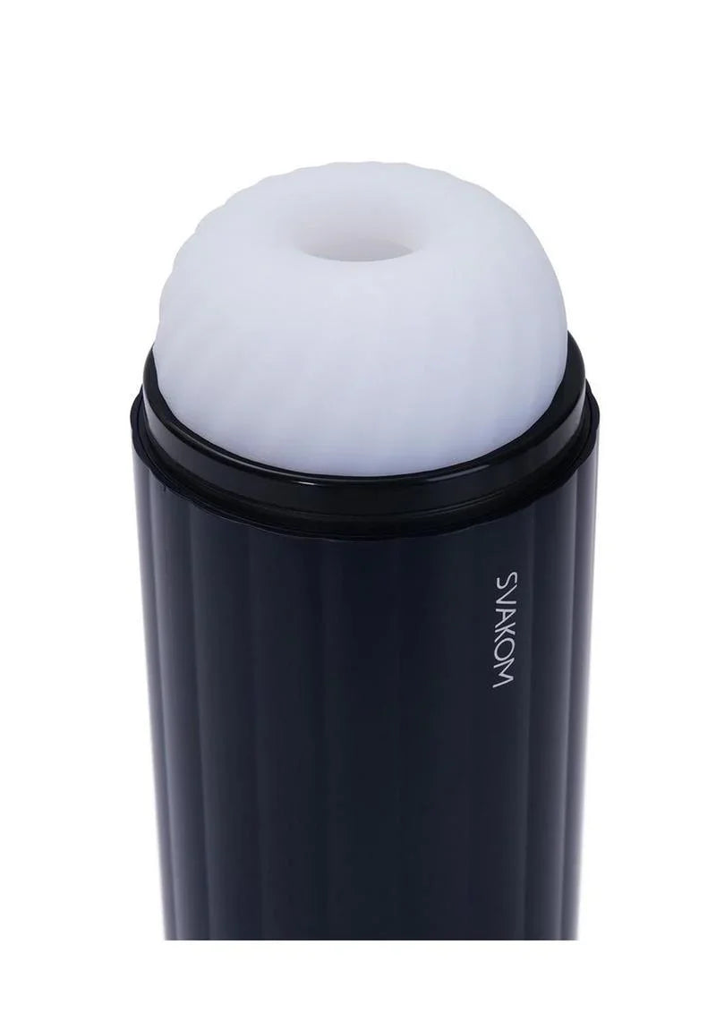 Svakom Sam Neo 2 Silicone Interactive Rechargeable Masturbator - Buy At Luxury Toy X - Free 3-Day Shipping