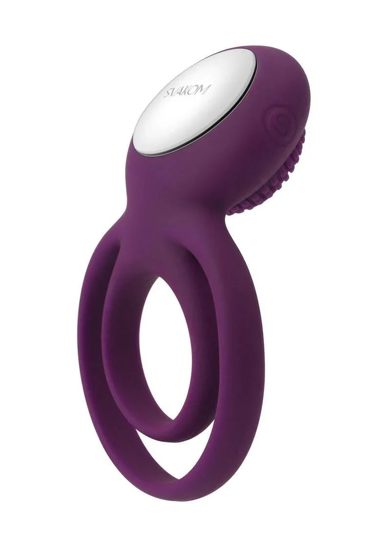 Svakom Tammy Silicone Rechargeable Clitoral Stimulator Couple's Ring - Buy At Luxury Toy X - Free 3-Day Shipping