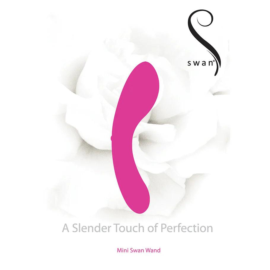 Swan Mini Swan Wand Rechargeable Silicone Vibrator - Buy At Luxury Toy X - Free 3-Day Shipping