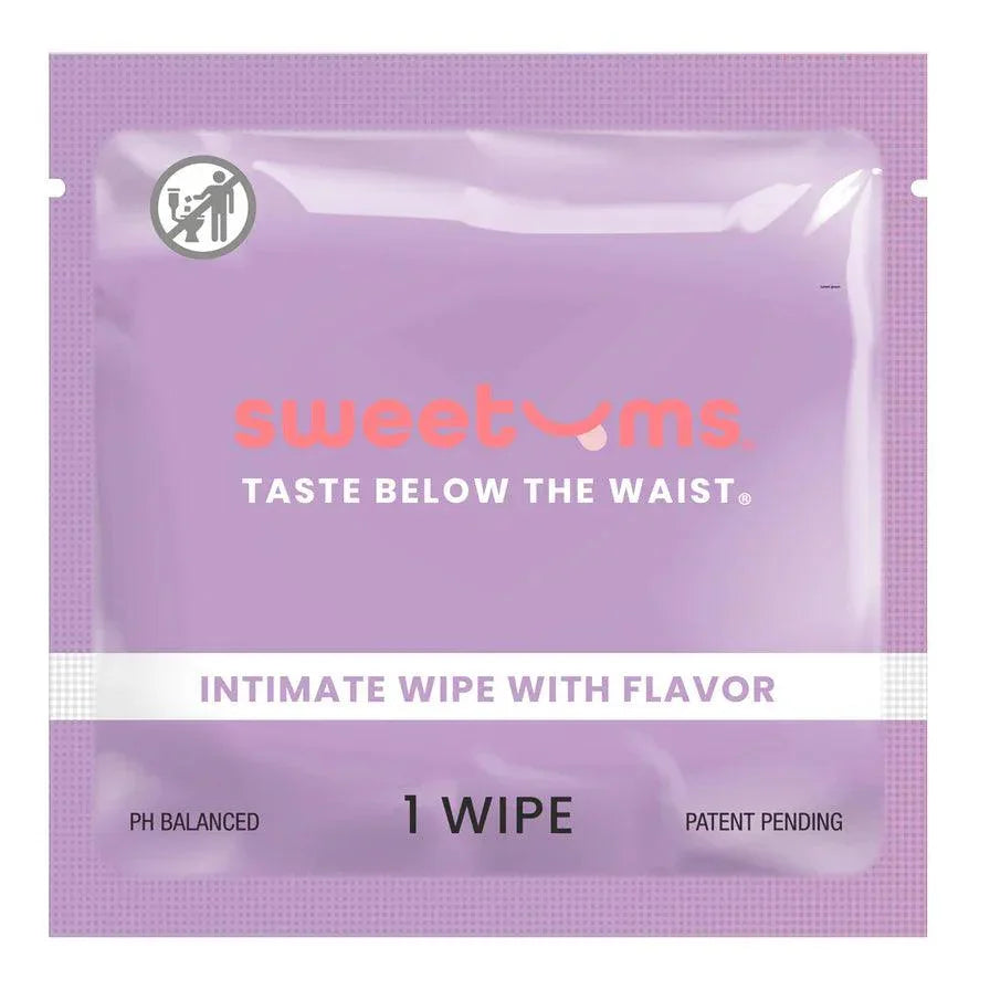 Sweetums Intimate Wipes Honey Lavender Flavor 10-Pack - Buy At Luxury Toy X - Free 3-Day Shipping