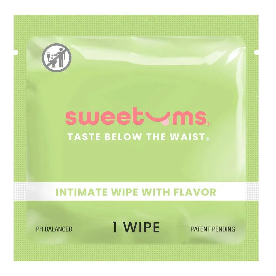 Sweetums Intimate Wipes Watermelon Flavor 10-Pack - Buy At Luxury Toy X - Free 3-Day Shipping