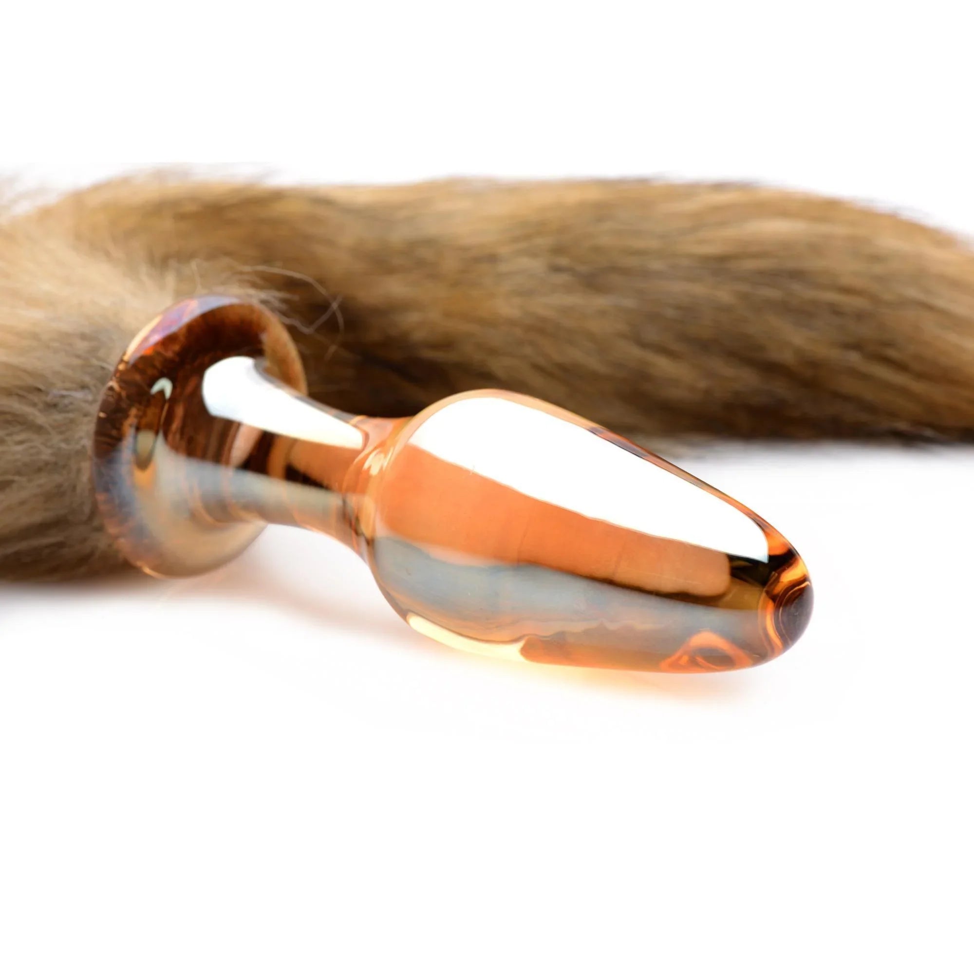 Tailz Fox Tail Glass Anal Plug - Buy At Luxury Toy X - Free 3-Day Shipping