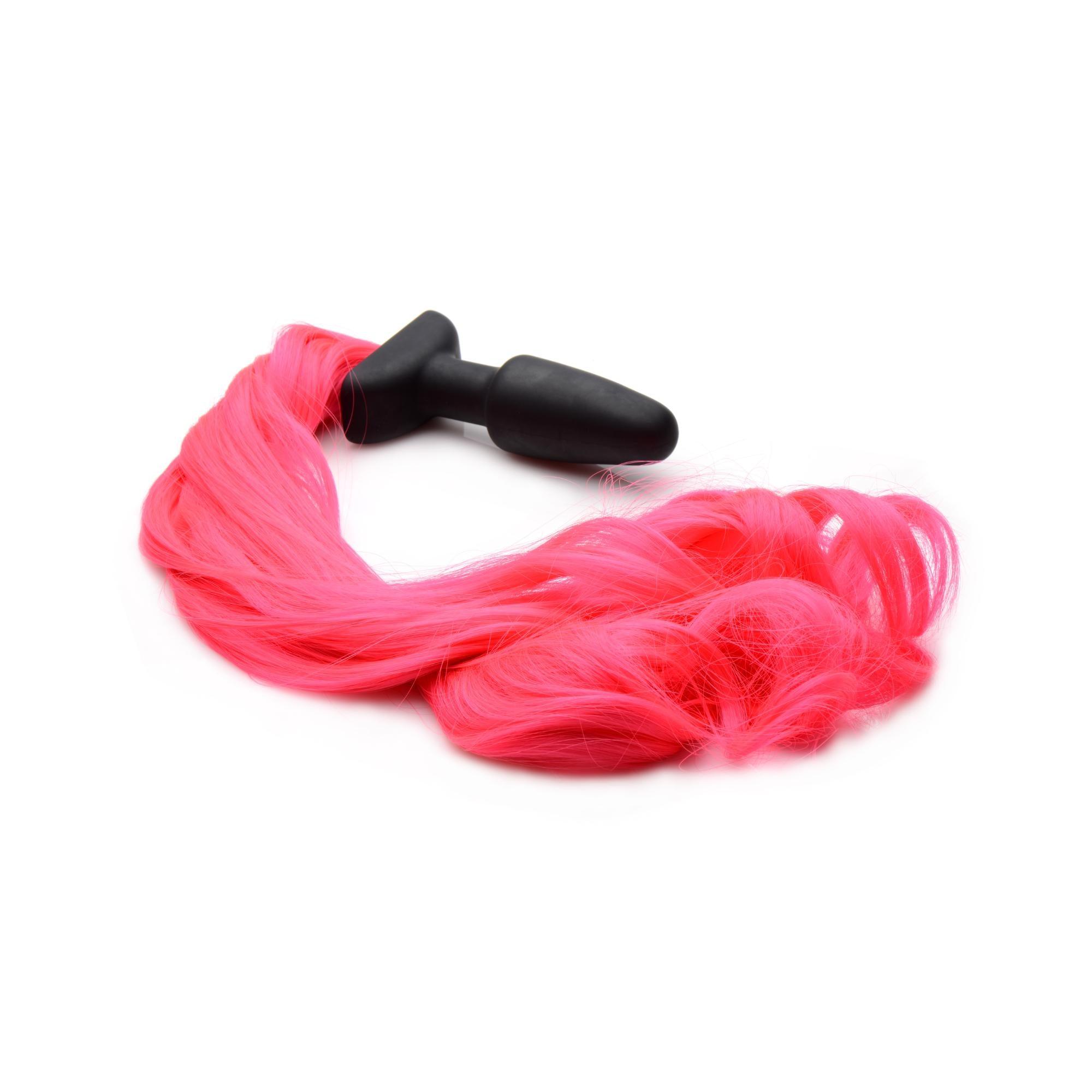 Tailz Hot Pink Pony Tail Anal Plug - Buy At Luxury Toy X - Free 3-Day Shipping