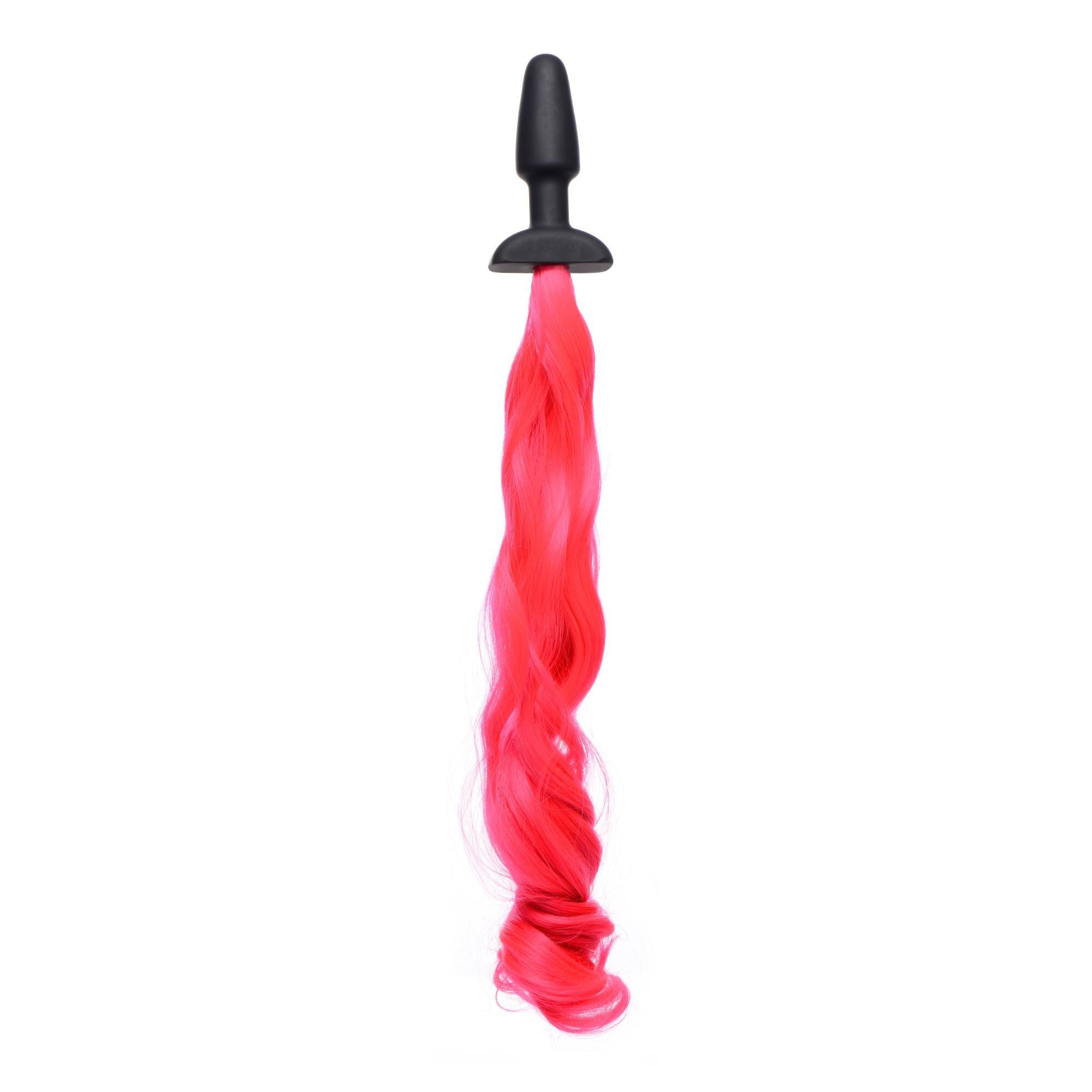 Tailz Hot Pink Pony Tail Anal Plug - Buy At Luxury Toy X - Free 3-Day Shipping