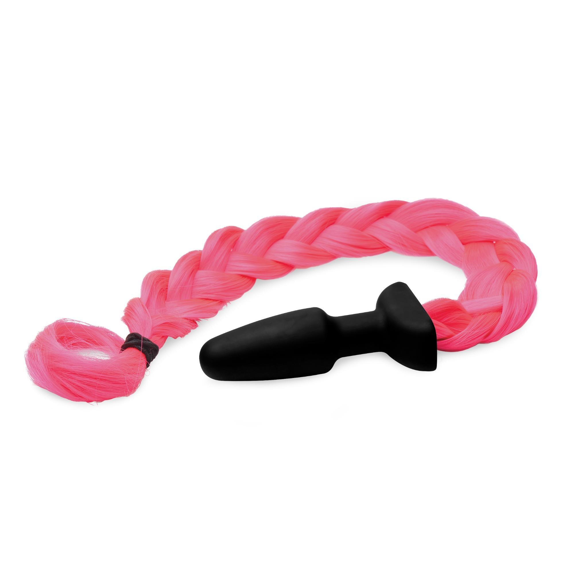 Tailz Hot Pink Pony Tail Anal Plug - Buy At Luxury Toy X - Free 3-Day Shipping