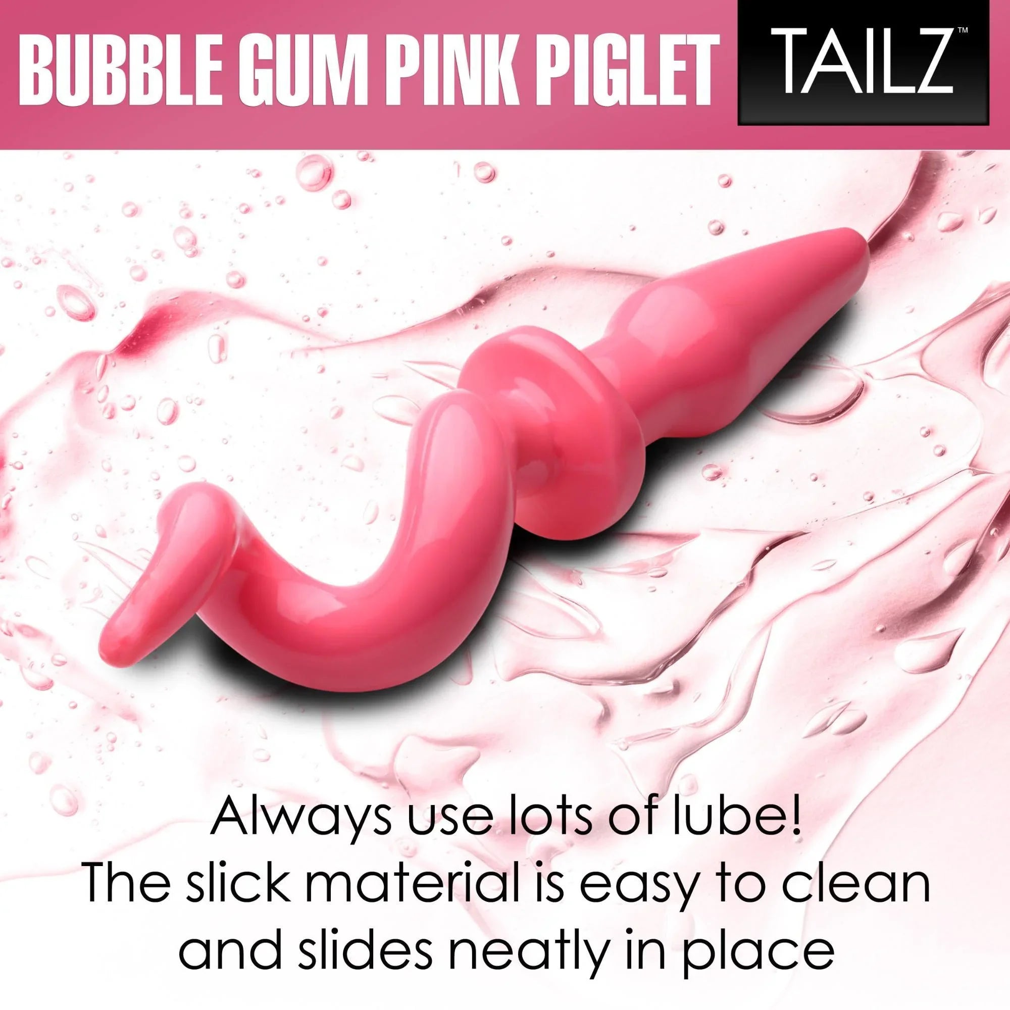 Tailz Piggy Tail Anal Plug - Buy At Luxury Toy X - Free 3-Day Shipping
