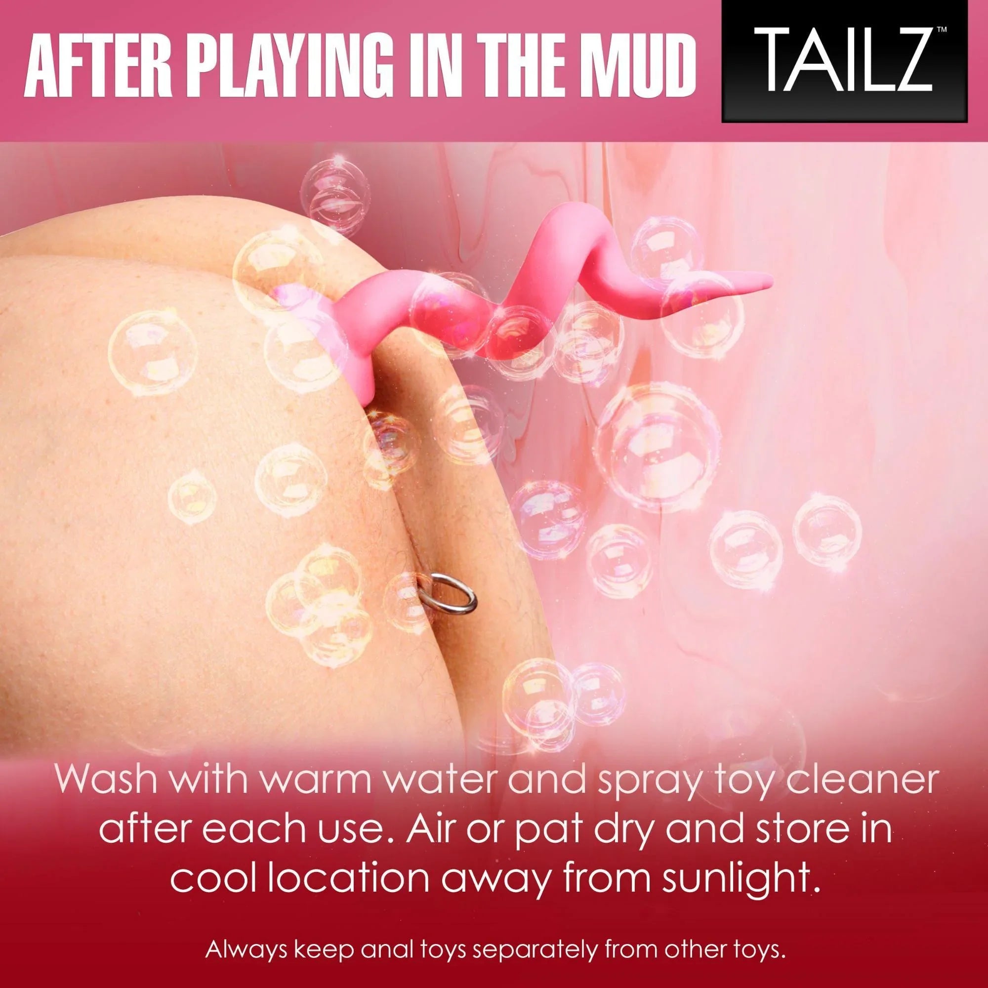 Tailz Piggy Tail Anal Plug - Buy At Luxury Toy X - Free 3-Day Shipping