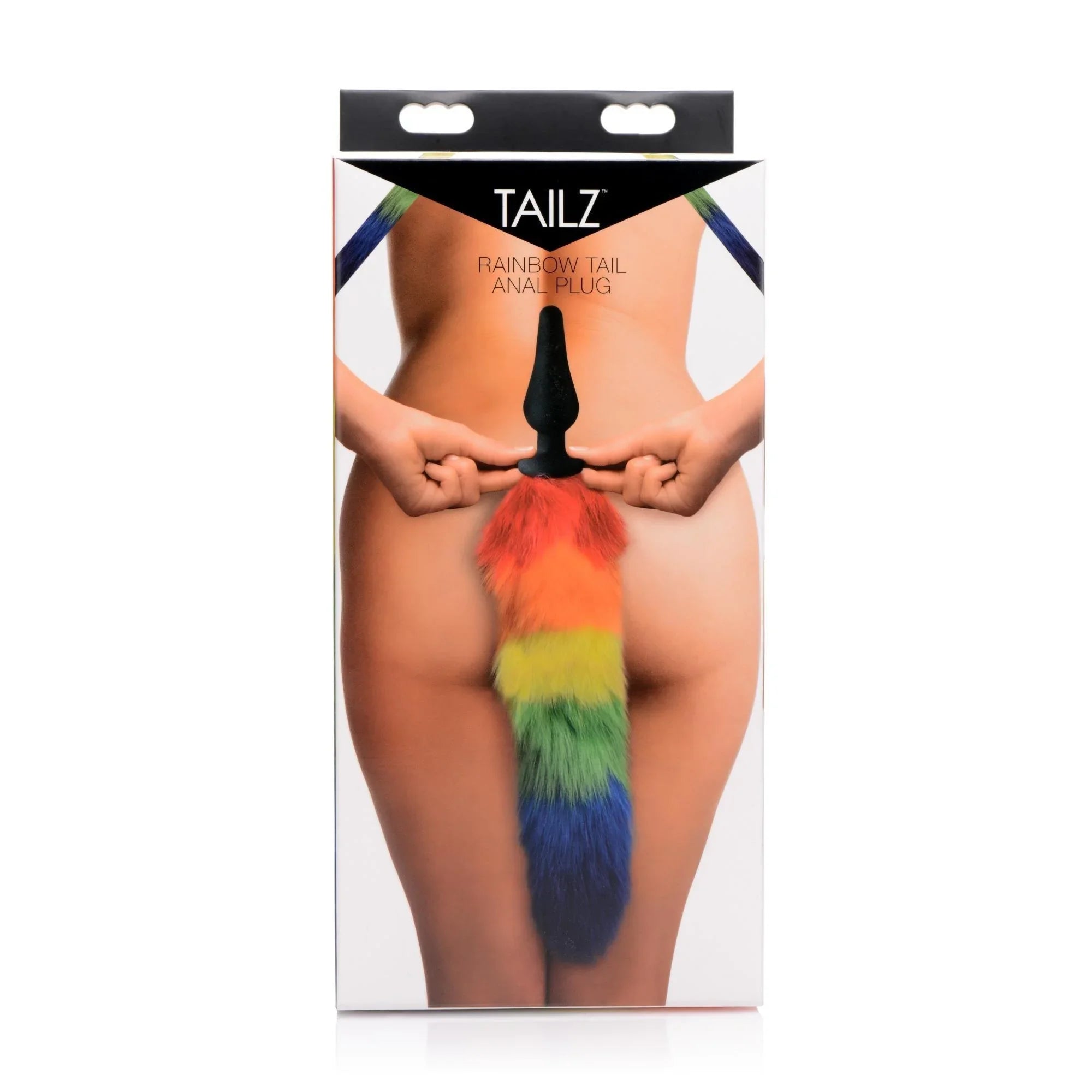 Tailz Rainbow Tail Silicone Butt Plug - Buy At Luxury Toy X - Free 3-Day Shipping