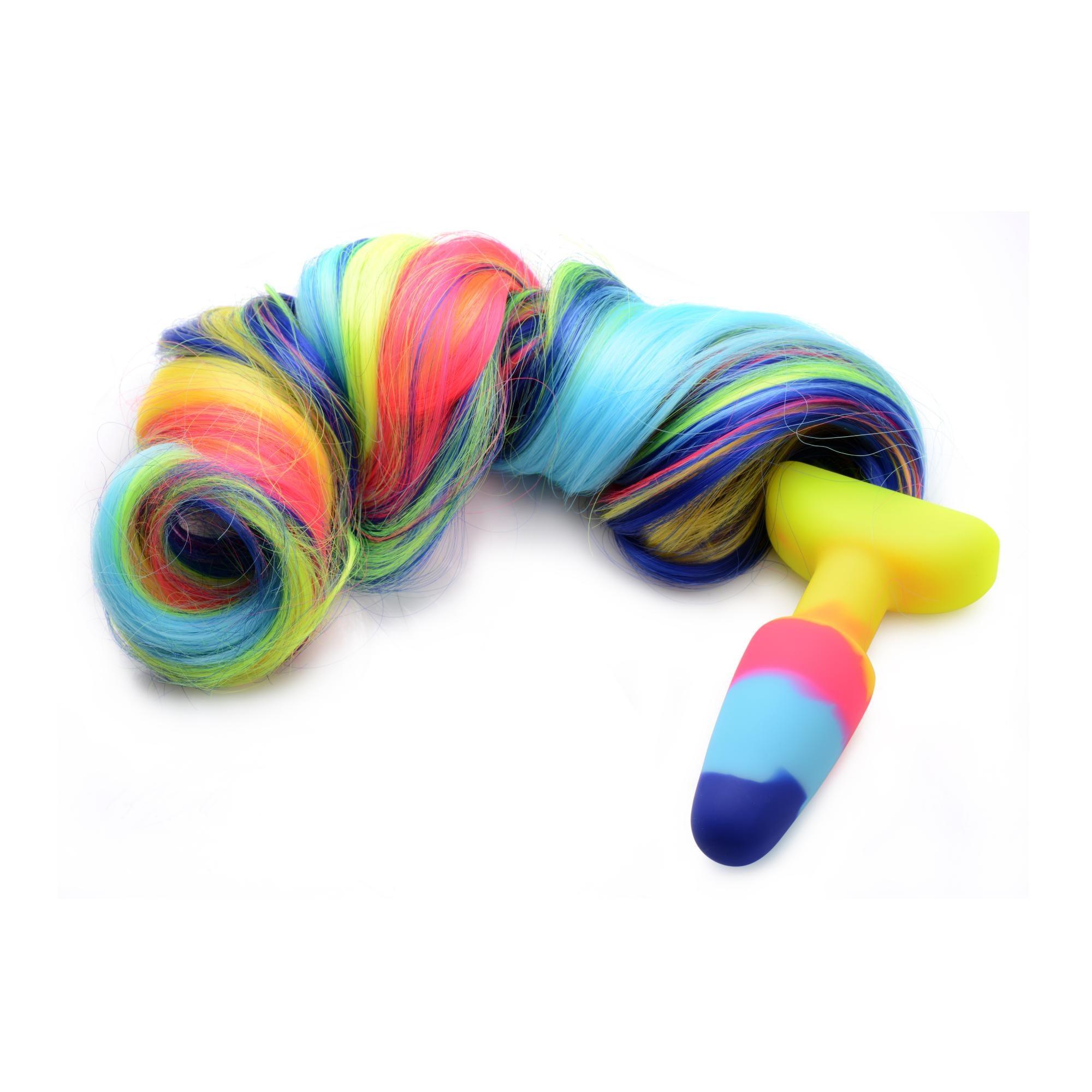 Tailz Rainbow Unicorn Tail Anal Plug - Buy At Luxury Toy X - Free 3-Day Shipping