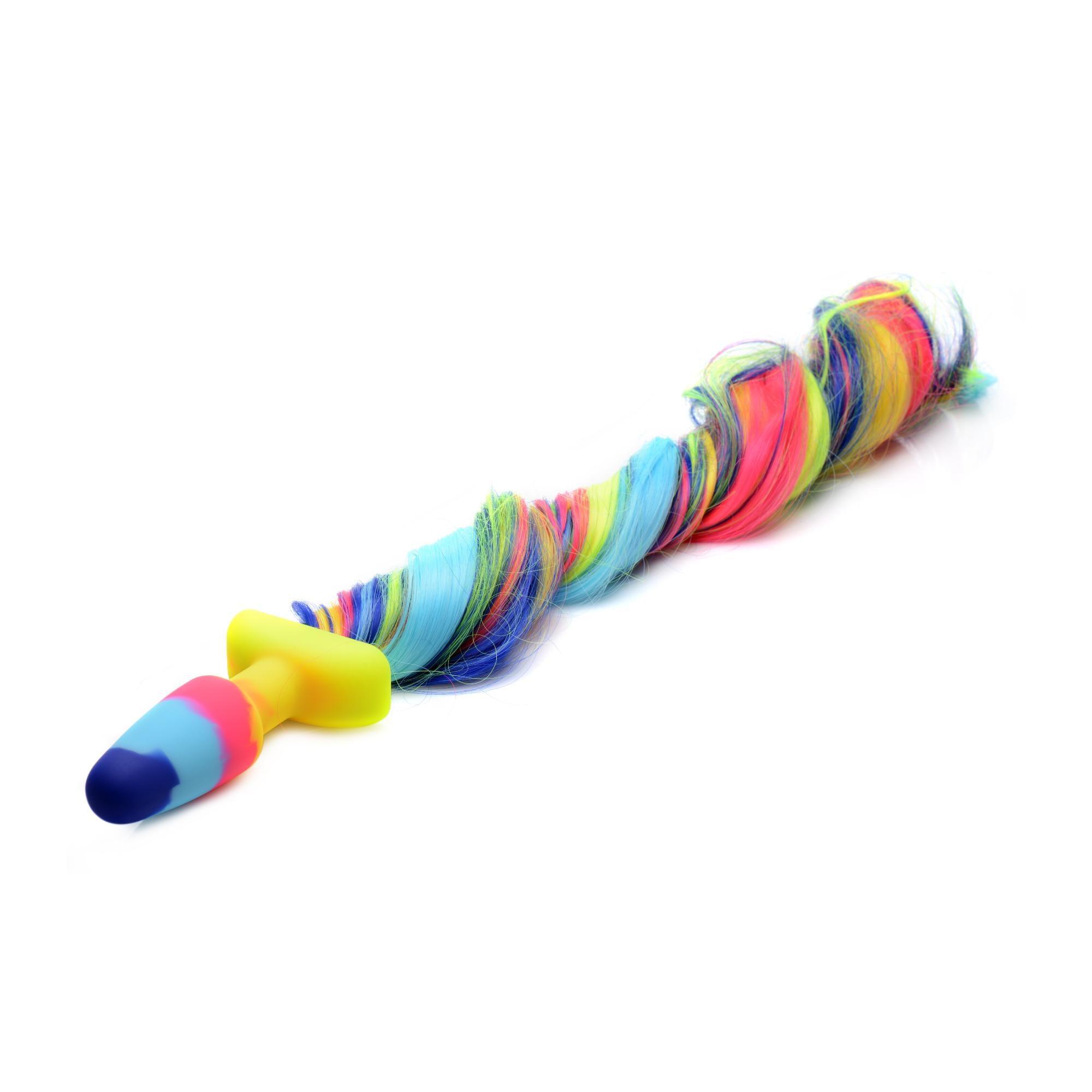 Tailz Rainbow Unicorn Tail Anal Plug - Buy At Luxury Toy X - Free 3-Day Shipping