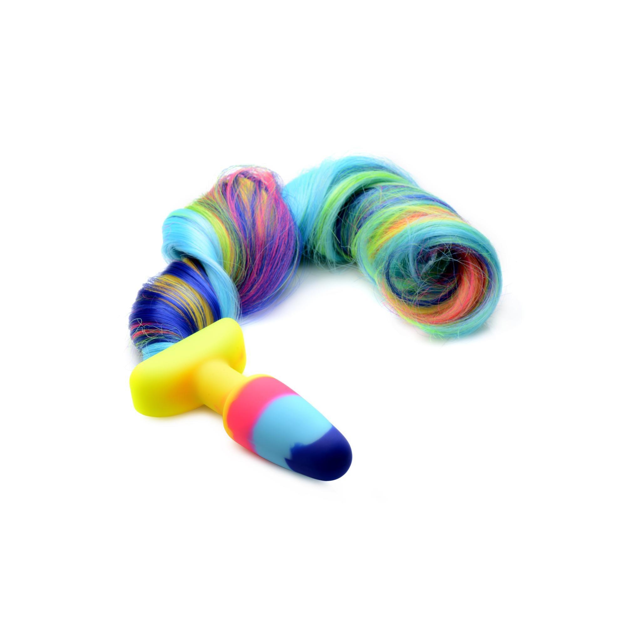 Tailz Rainbow Unicorn Tail Anal Plug - Buy At Luxury Toy X - Free 3-Day Shipping