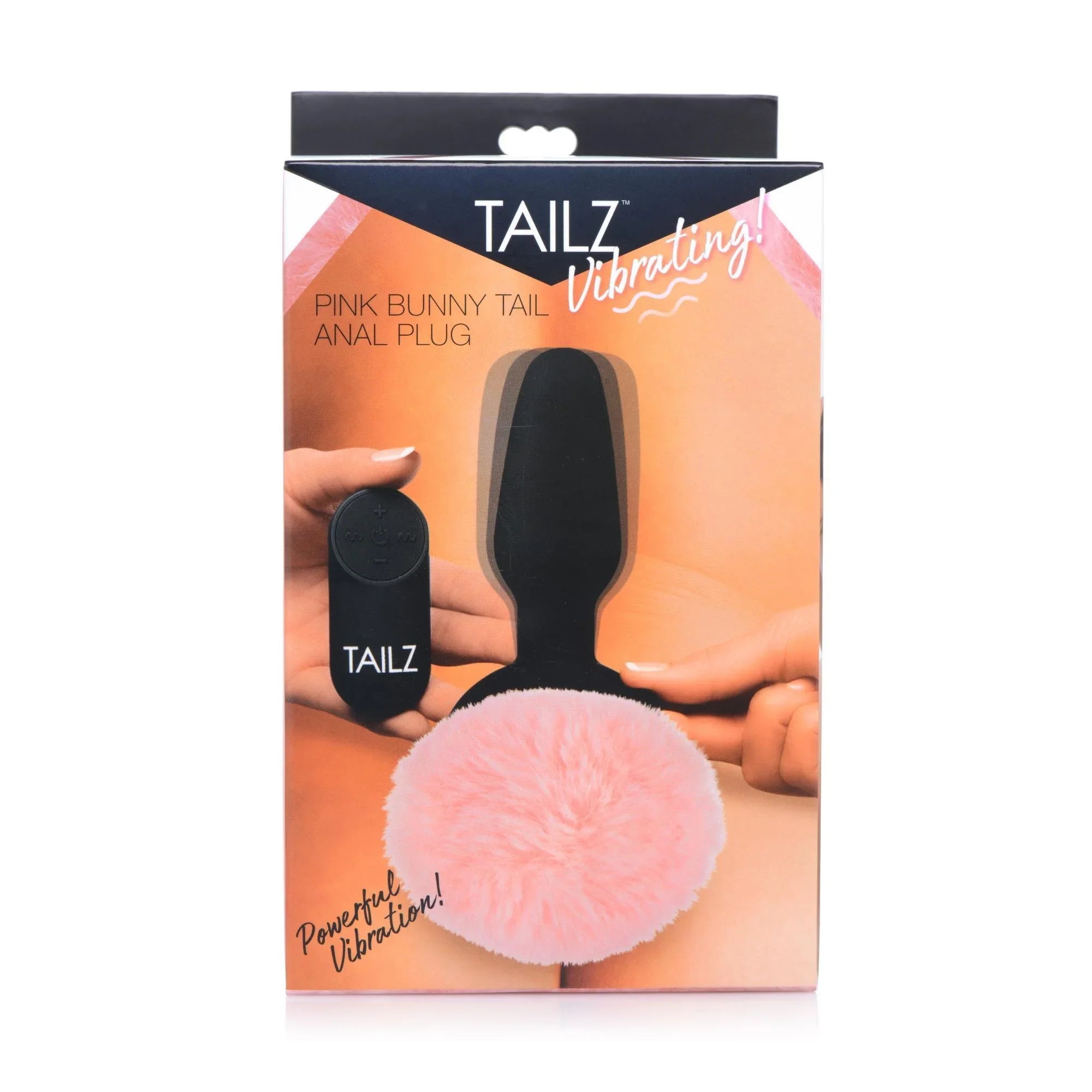 Tailz Vibrating Pink Bunny Tail Anal Plug - Buy At Luxury Toy X - Free 3-Day Shipping