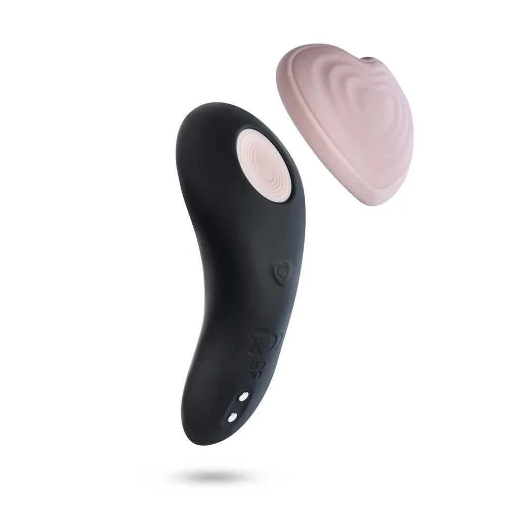 Temptasia Heartbeat Rechargeable Silicone Panty Vibe with Remote - Buy At Luxury Toy X - Free 3-Day Shipping
