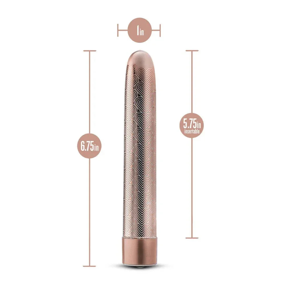 The Collection Lattice Limited Edition Rechargeable 7 in. Vibrator - Buy At Luxury Toy X - Free 3-Day Shipping