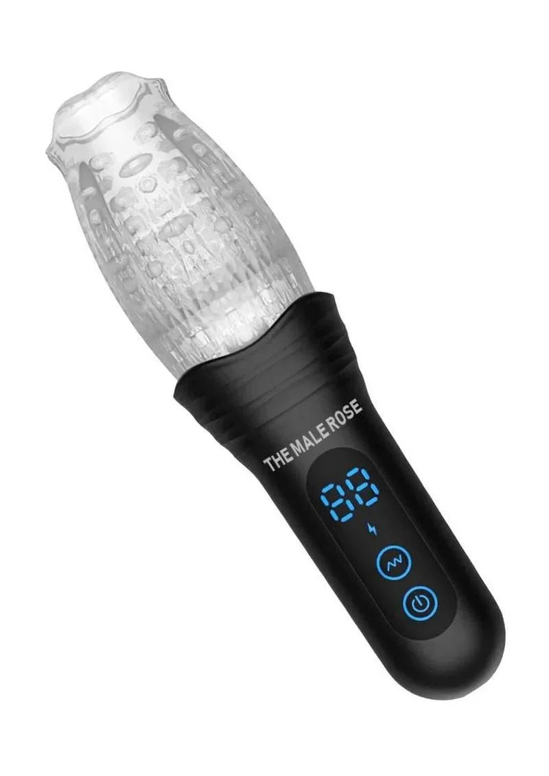 The Male Rose Pro Rechargeable Thrusting Rotating Masturbator - Buy At Luxury Toy X - Free 3-Day Shipping